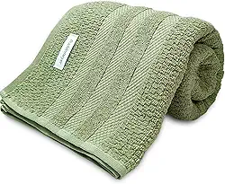 Toalha De Banho Buddemeyer Vanilla Extra Soft 100% Algodão Alta absorção Macia Grande 70 x 135cm (Verde 1171)