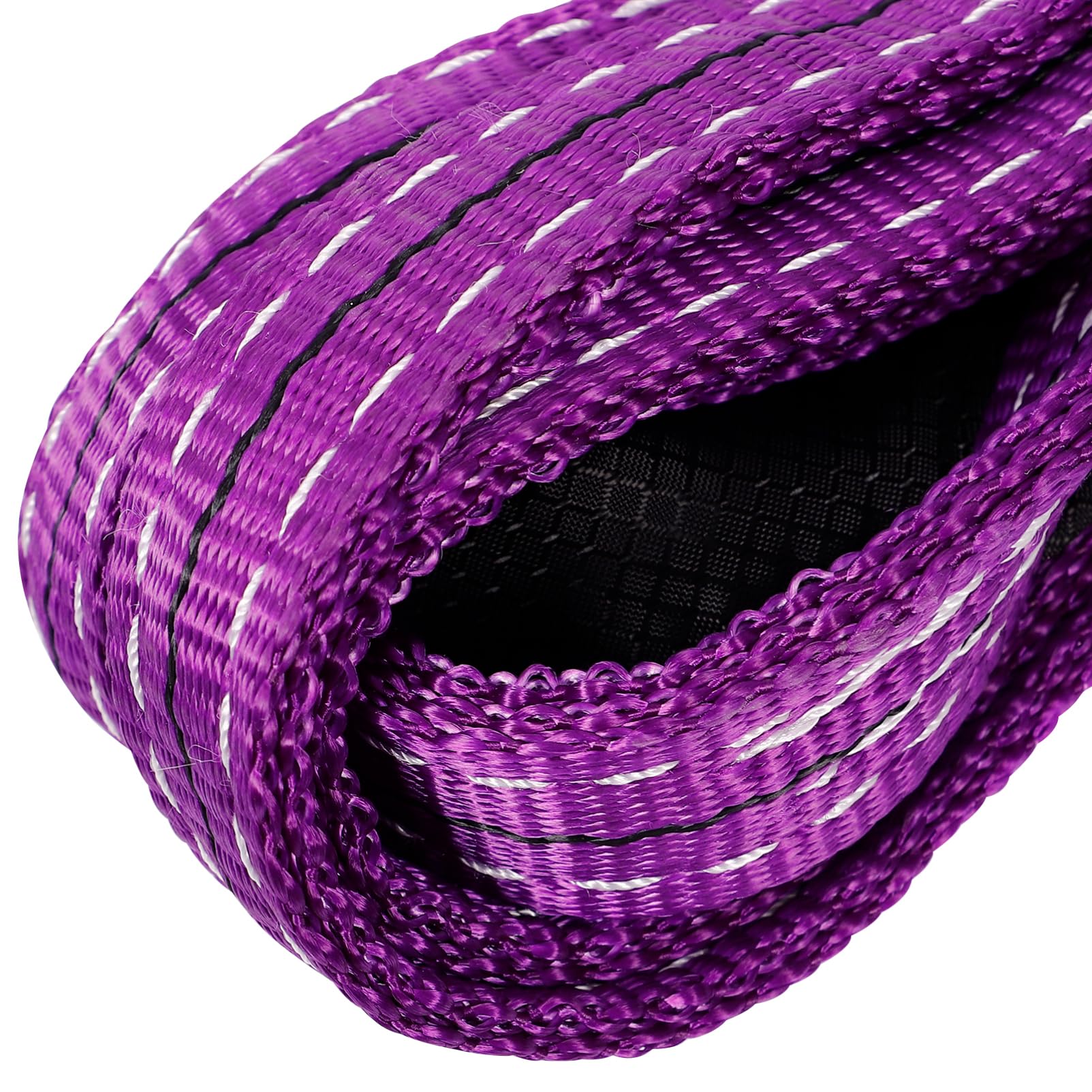 FUNOMOCYA Sling Furniture Moving Straps Rigging Straps Heavy Duty Lifting Straps Lifting Belt Endless Lifting Straps Crane Straps Webbing Lifting Straps Tree Lifting Straps Polyester Purple
