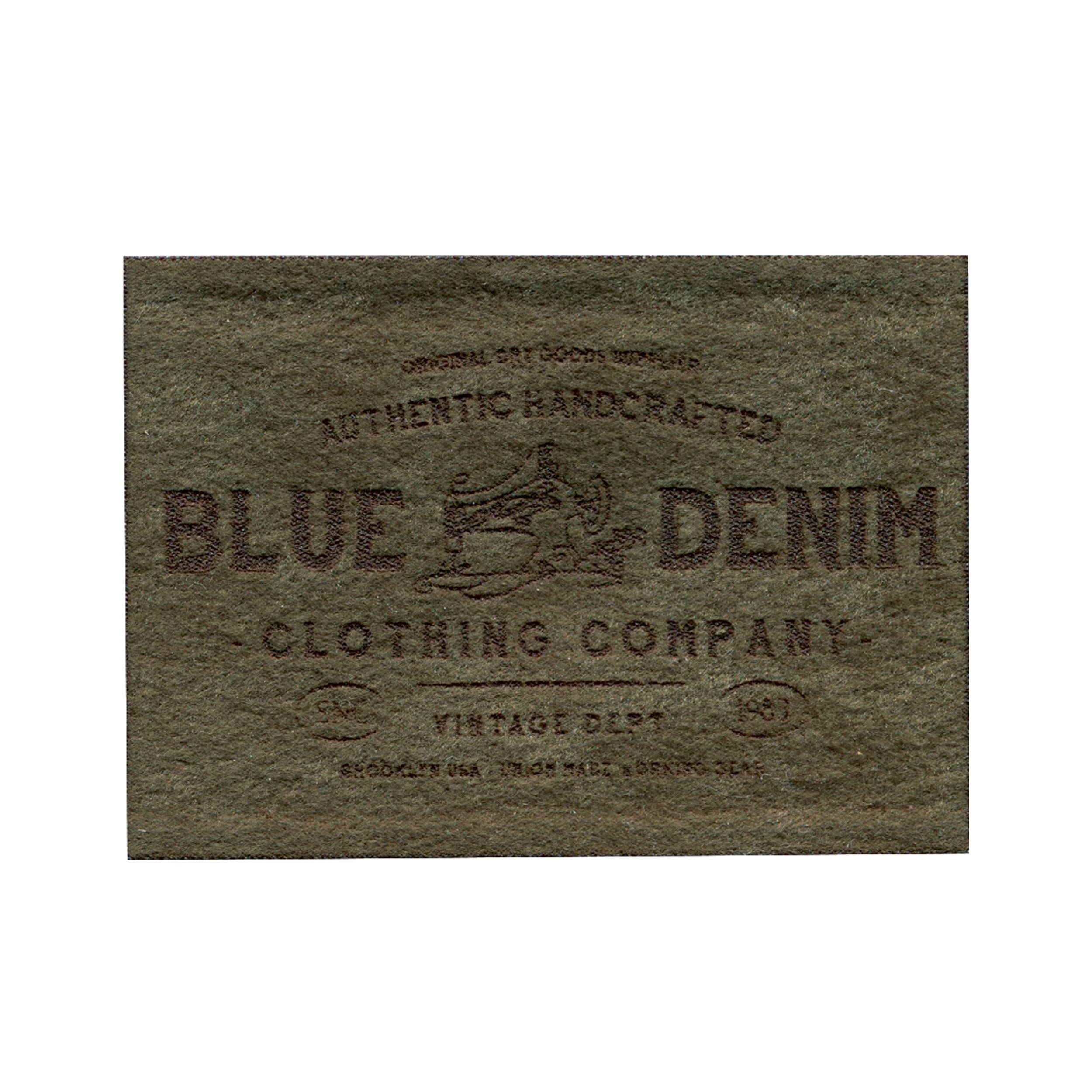 Prym 922002 Applique Label NYC - Imitation Suede Sand Color For Crafting