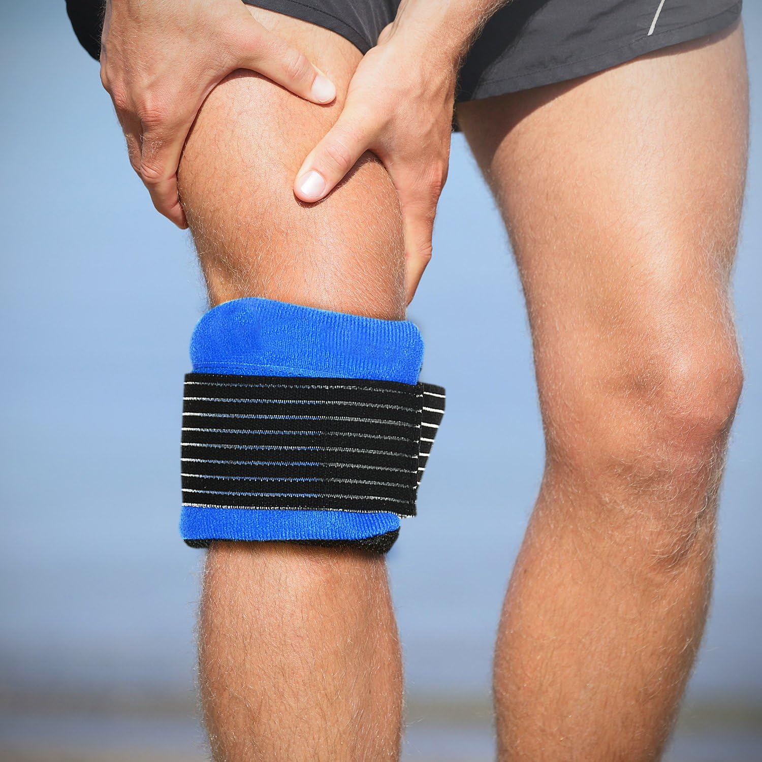 Pain Relief Ice Pack - Instant Pain Relief for Sports Injury Muscle Pain Back Pain Body Aches Ice Gel Pack Frozen Heated Microwaved