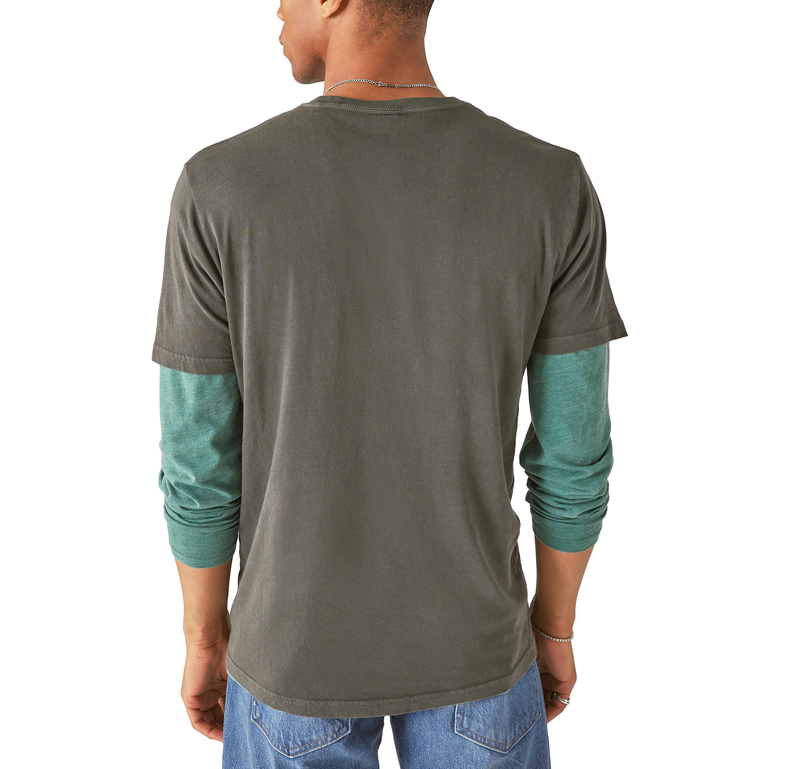 Lucky Brand Sturgis Ombre Moto Graphic Tee Sturgis Ombre Moto Graphic Tee Uomo