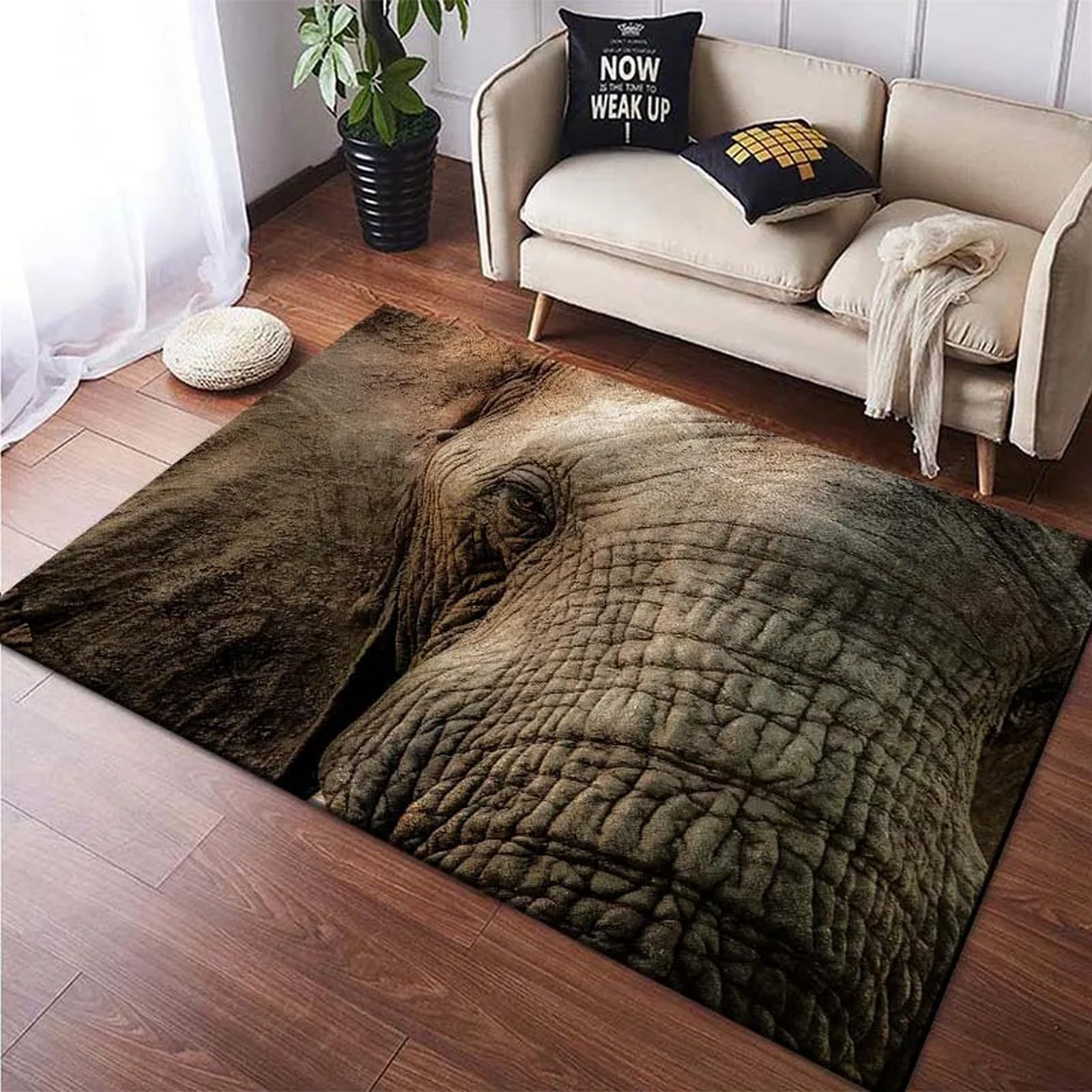 Tapis de salon nettoyage facile grand format 180x280 pour chambre