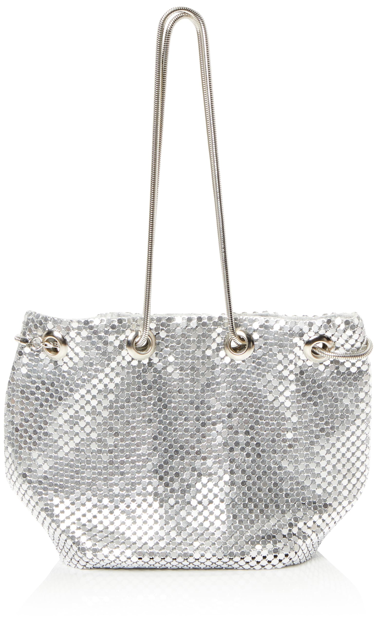 faina Women's Shoulder Bags, Silver, One Size