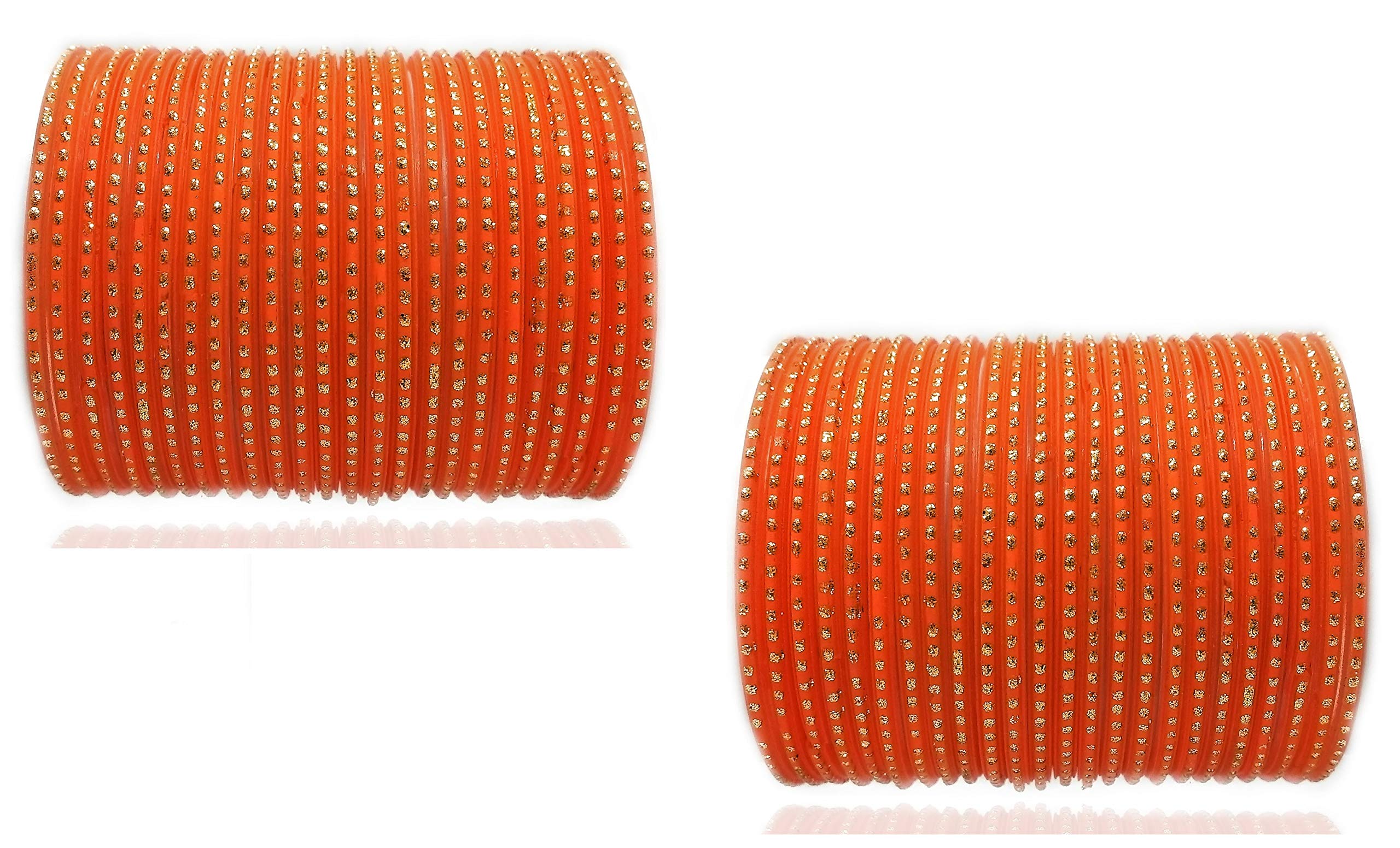 Priya Kangan Glass Bangles Set for Women & Girls (Pack of 48 ) (Orange) (B07XWNX4RF) Amazon Price History, Amazon Price Tracker