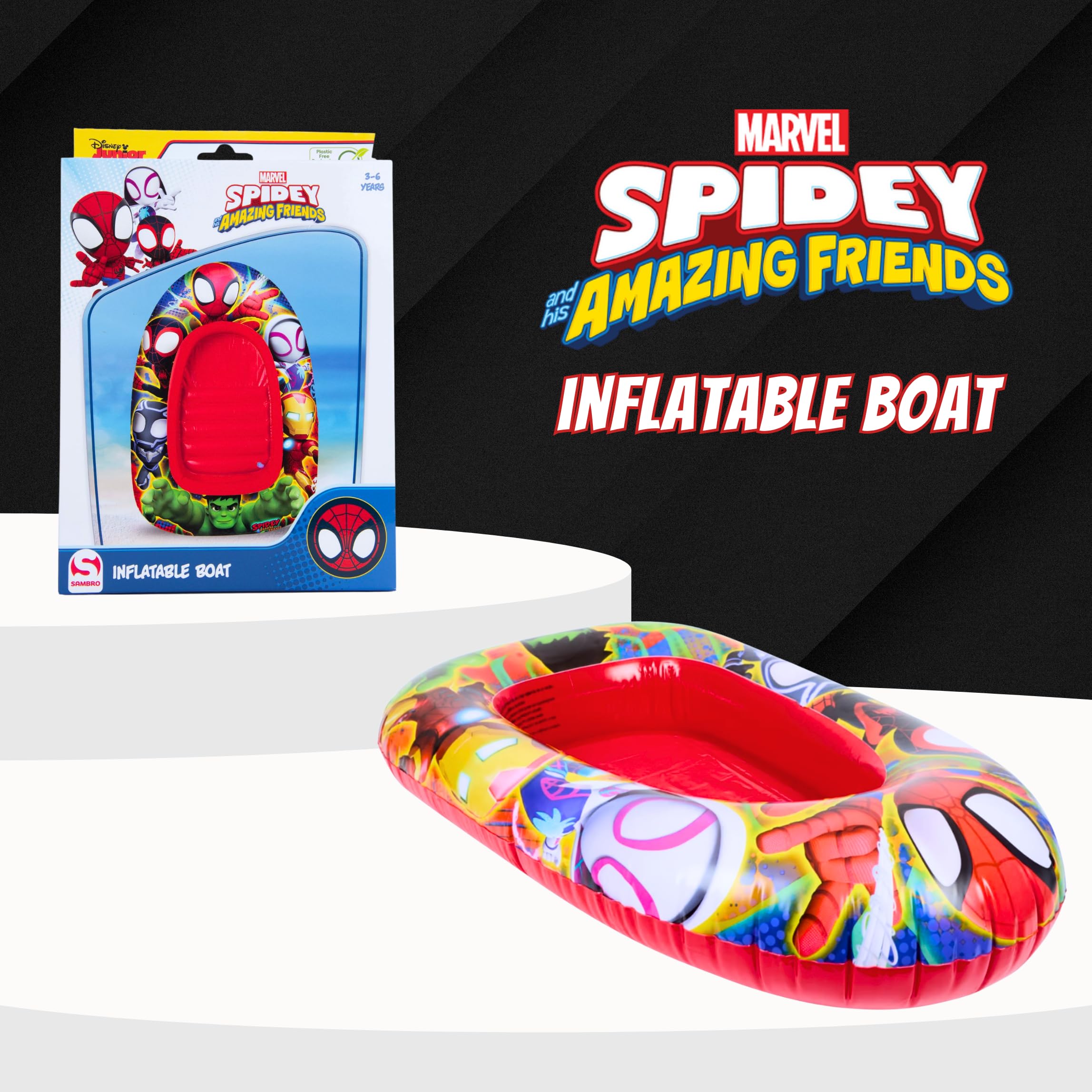 Marvel Spidey Barca Gonfiabile, Materassino Da Piscina, Barca Gonfiabile, Galleggiante Per Bambini, Amaca Acquatica, Materassino Da Spiaggia, Sedia Ad Acqua