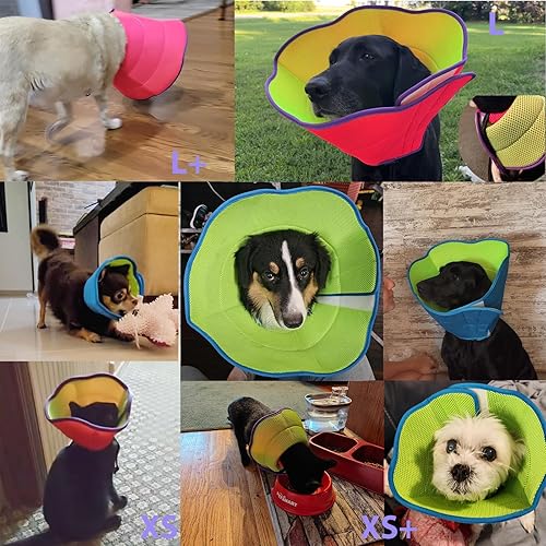 Miniatura 8 de Conos suaves para gatos y perros pequeños alternativos después de la cirugía, cómodos collares de recuperación ajustables para gatos para dejar de