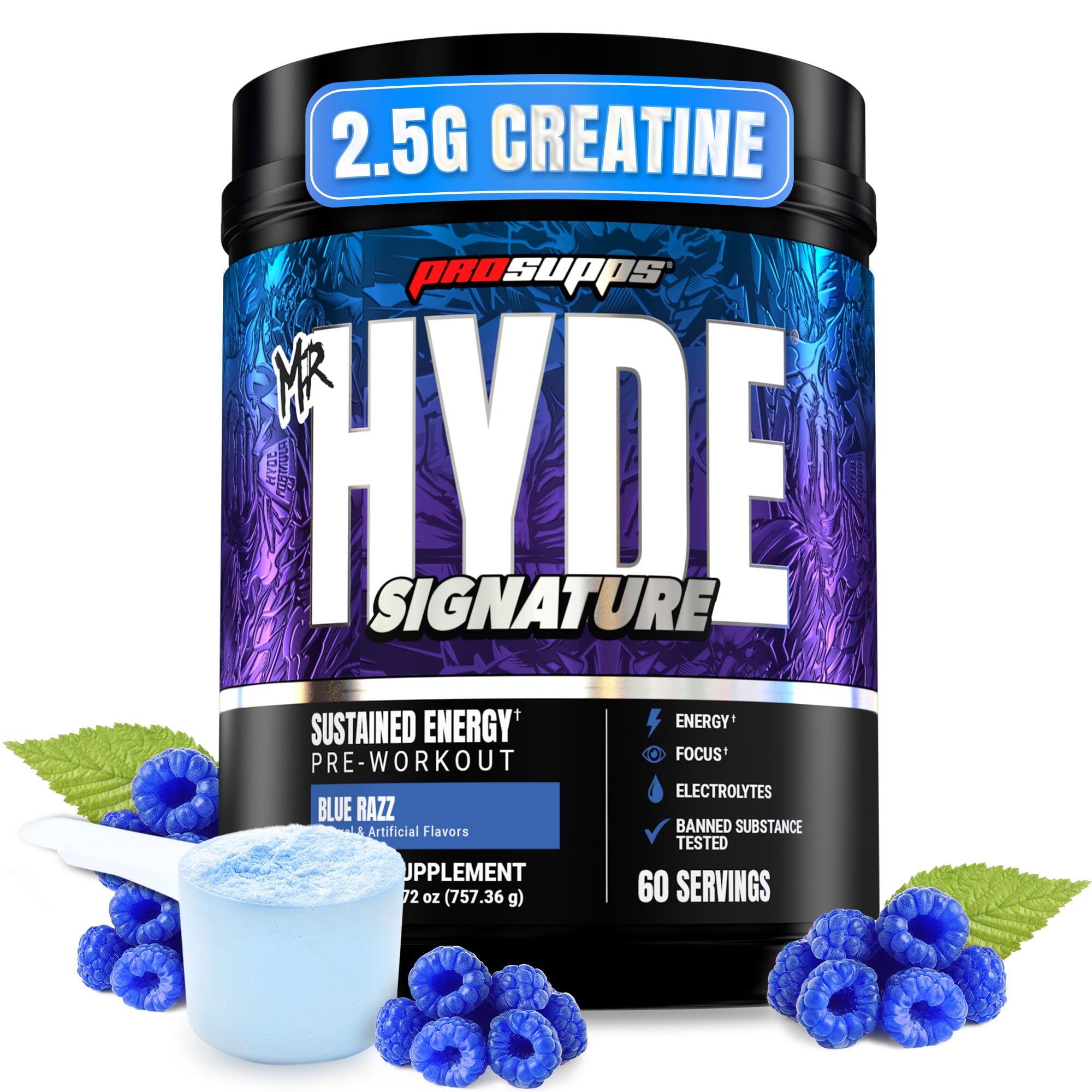 Amazon.com: ProSupps Mr. Hyde Signature V2, Pre Workout Powder