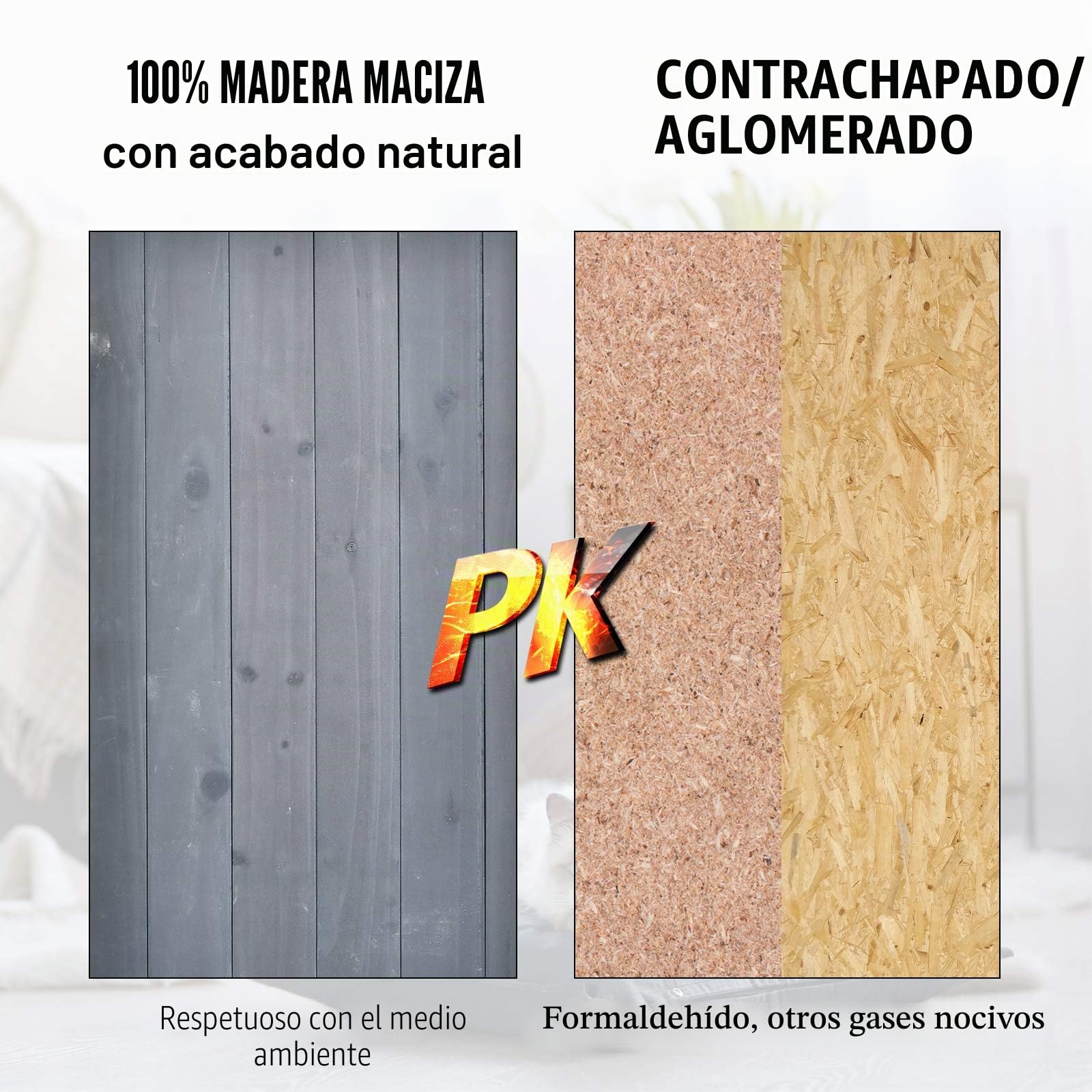 PawHut Casa Exterior para Gato de 2 Pisos Gris 59x55x109cm