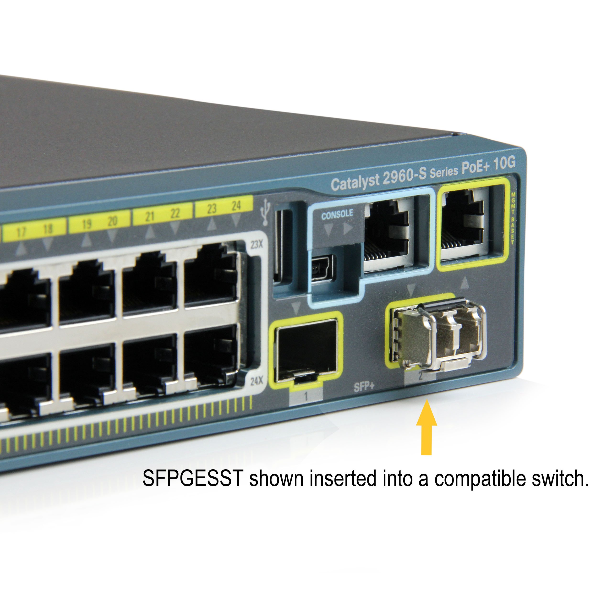 Amazon.co.jp: StarTech.com SFPモジュール/Cisco製品SFP-GE-S互換