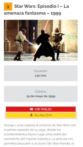 Chronological Order of Movies and Series