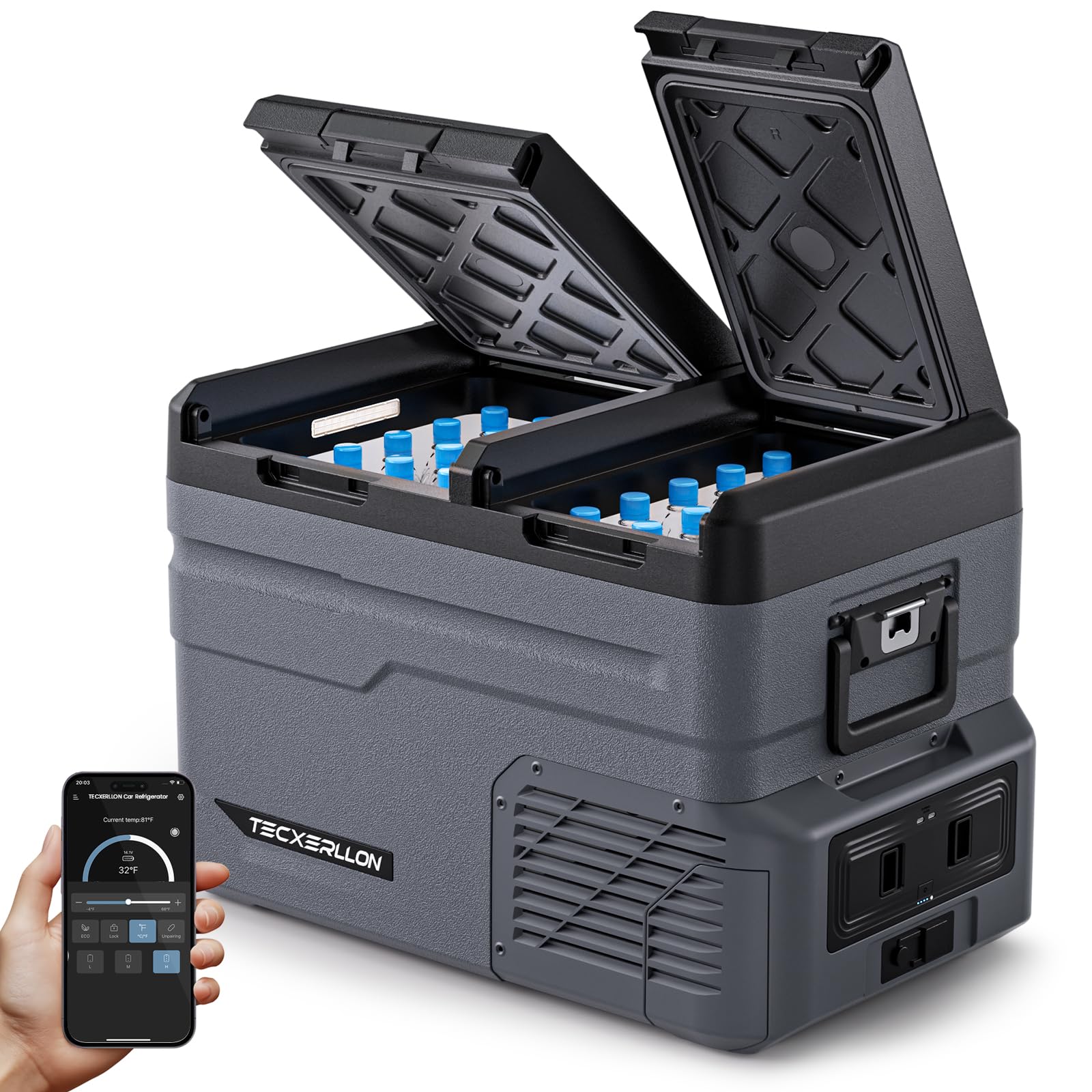 Amazon.com: TECXERLLON 12 Volt Car Refrigerator Dual Zone