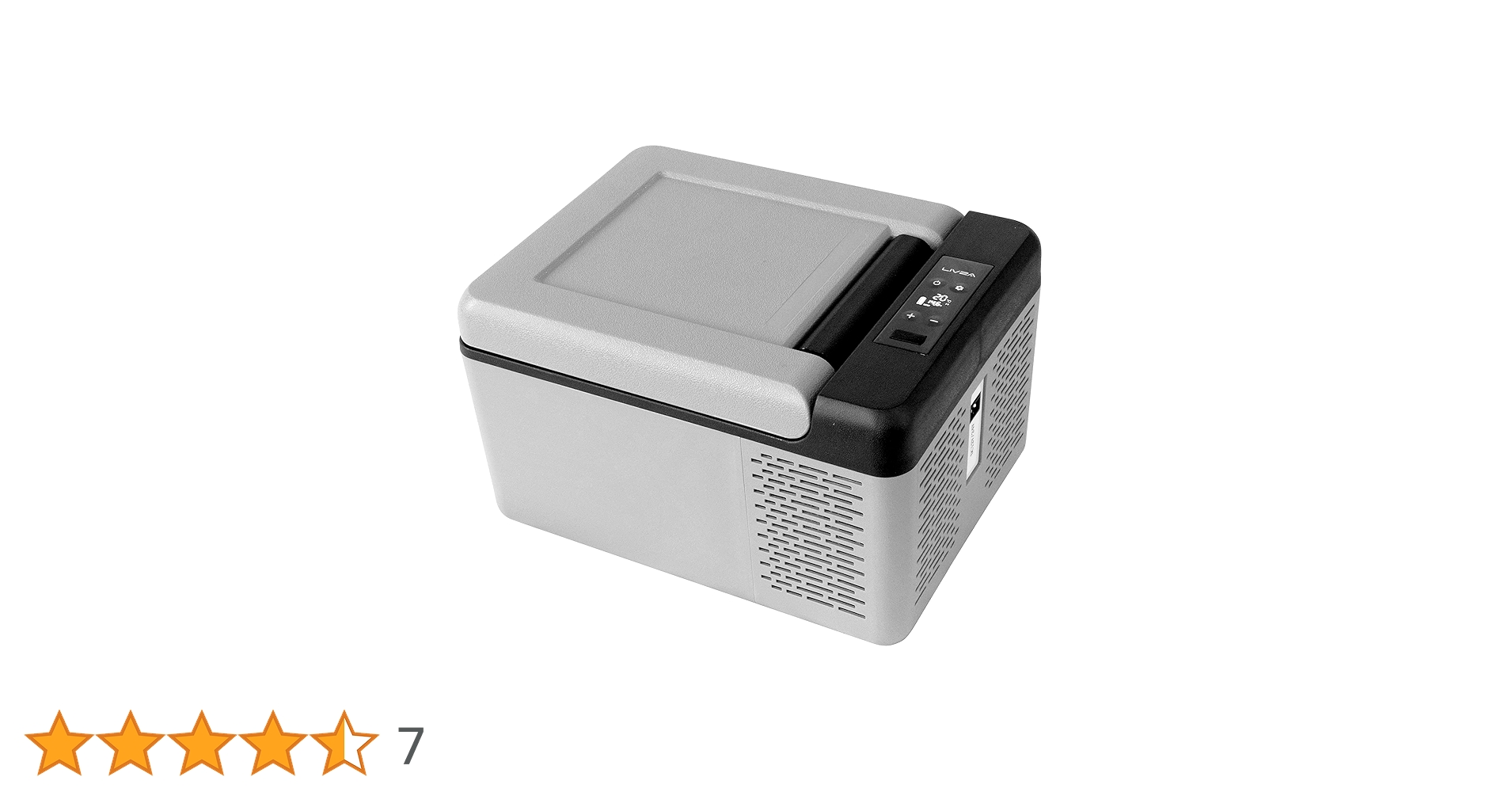 Amazon.co.jp: LIVZA ポータブル冷凍冷蔵庫 (9L) グレー LCH-9DC