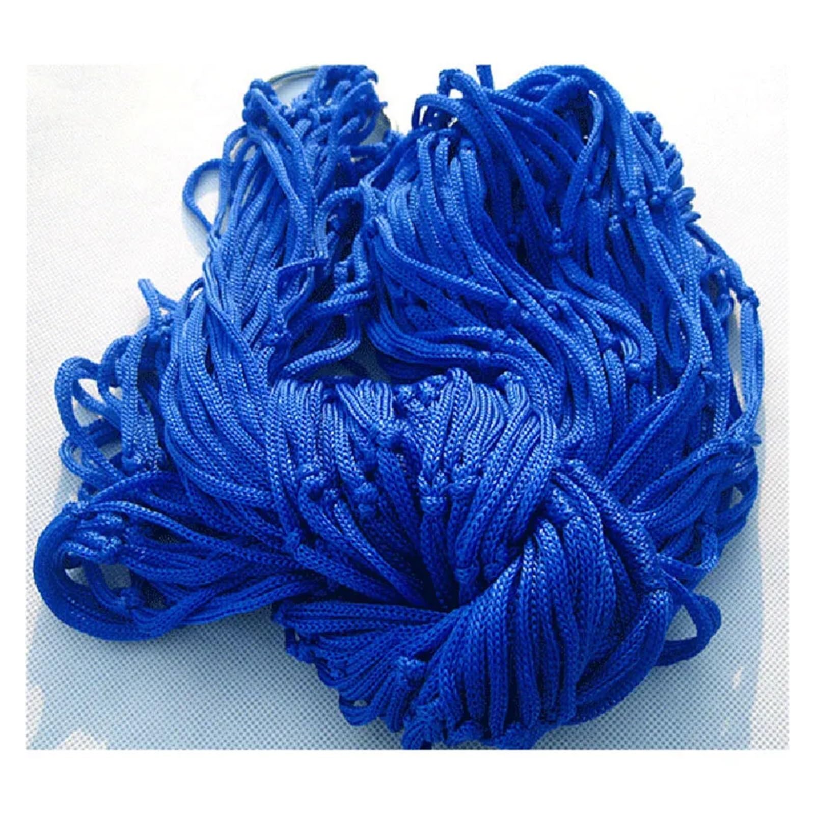 Nylon Mesh Hammock Single Person Hanging Sleeping Bed Swing Outdoor Camping Essentials Hammocks For Outside(Blue)
