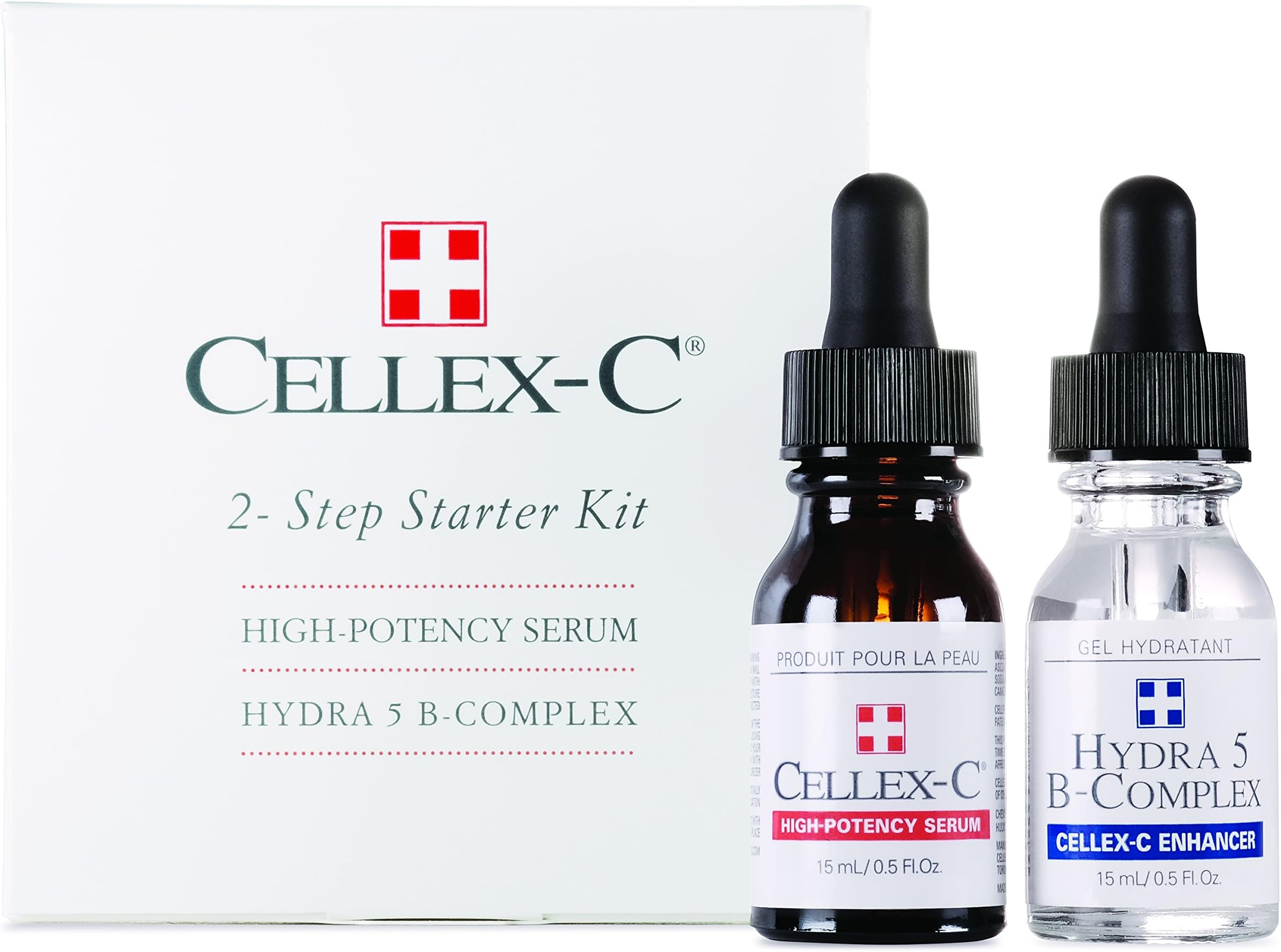 2-Step Starter Kit, High Potency Serum, Hydra 5 B-Complex