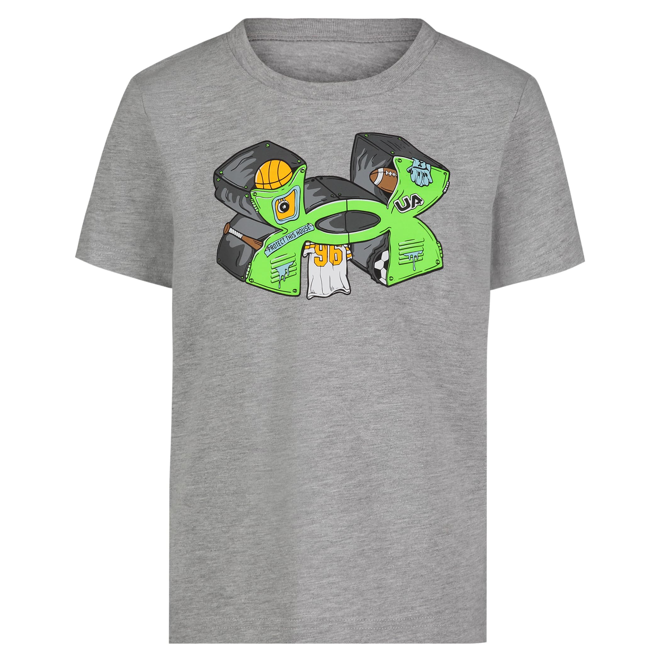 Under Armour Boys' Short Sleeve Core Graphic T-Shirt, Relaxed Fit