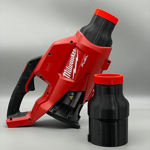 Boquilla de secado de coche para soplador de hojas de combustible Milwaukee M18 con cubierta de punta suave, (ZM_M18_STBSOFTNOZ_V1)