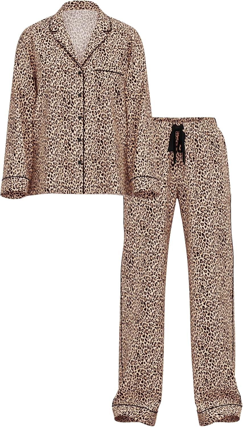 Victoria's Secret Flannel Pajama Set, Long Sleeve Button Down Shirt & Pants, Sleepwear for Women (XS-XXL) - Image 3