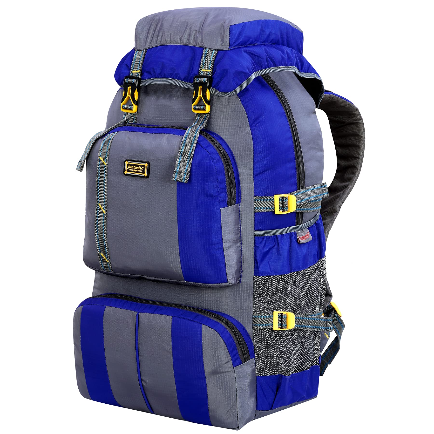Fantastic bag 55 ltrs Travel Rucksack Backpack Bag for Trekking, Hiking,FB281-BLU