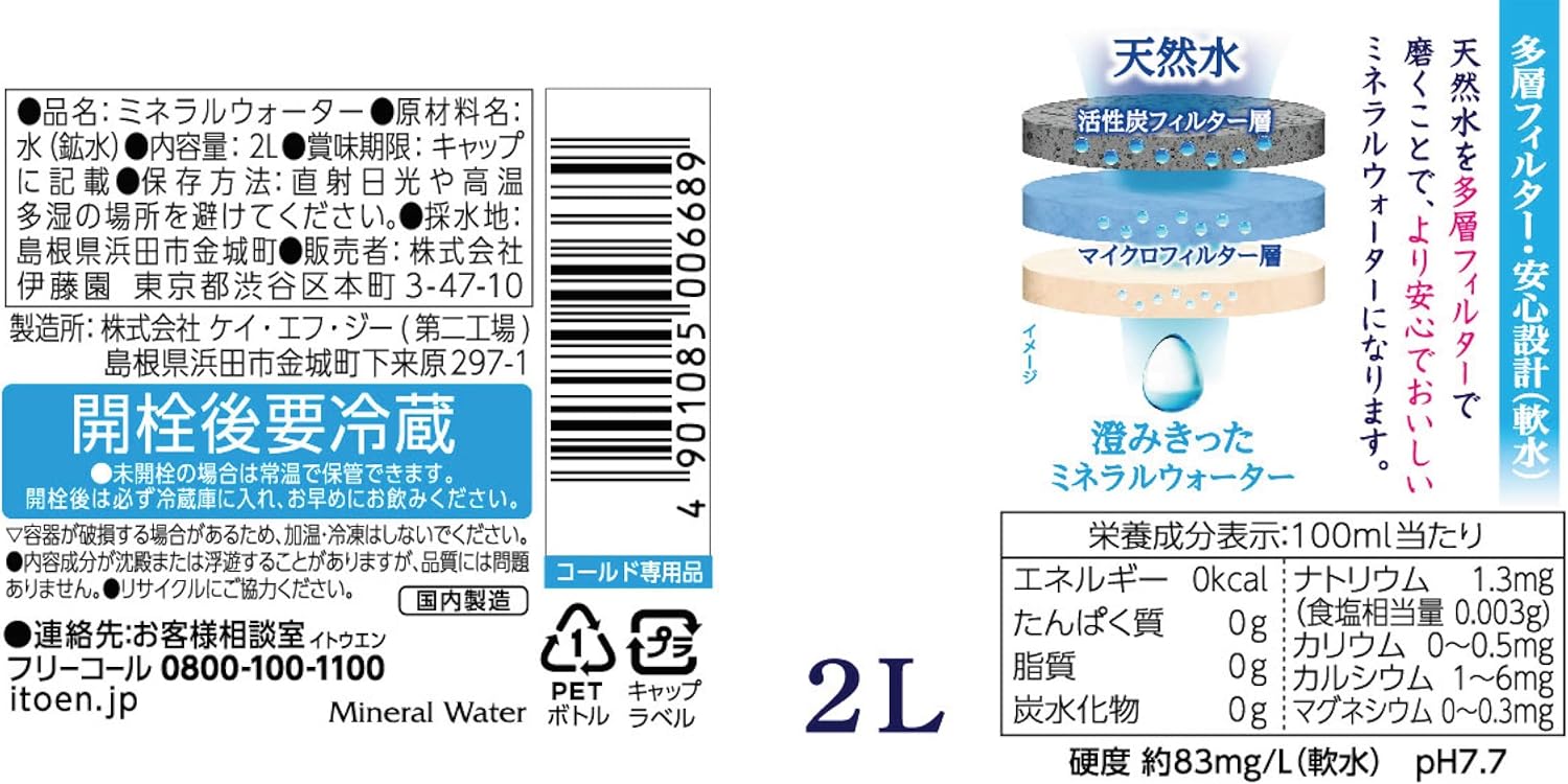 Amazon Amazon Co Jp限定 伊藤園 磨かれて 澄みきった日本の水 島根 2l 8本 日本の水 ミネラルウォーター 通販 Amazon Amazon Co Jp限定 伊藤園 磨かれて 澄みきった日本の水 島根 2l 8本 日本の水 ミネラルウォーター 通販