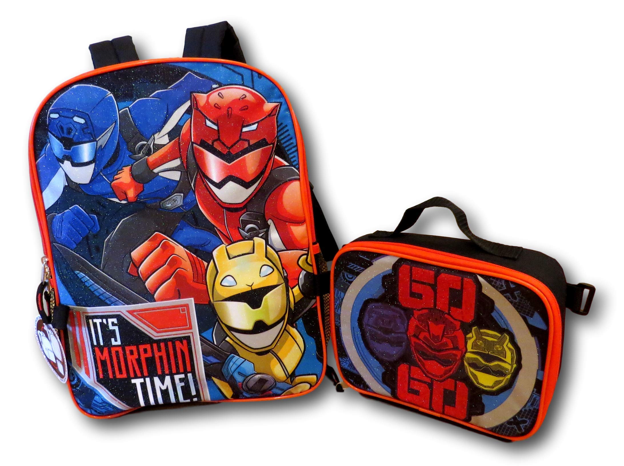 power ranger backpack and lunchbox