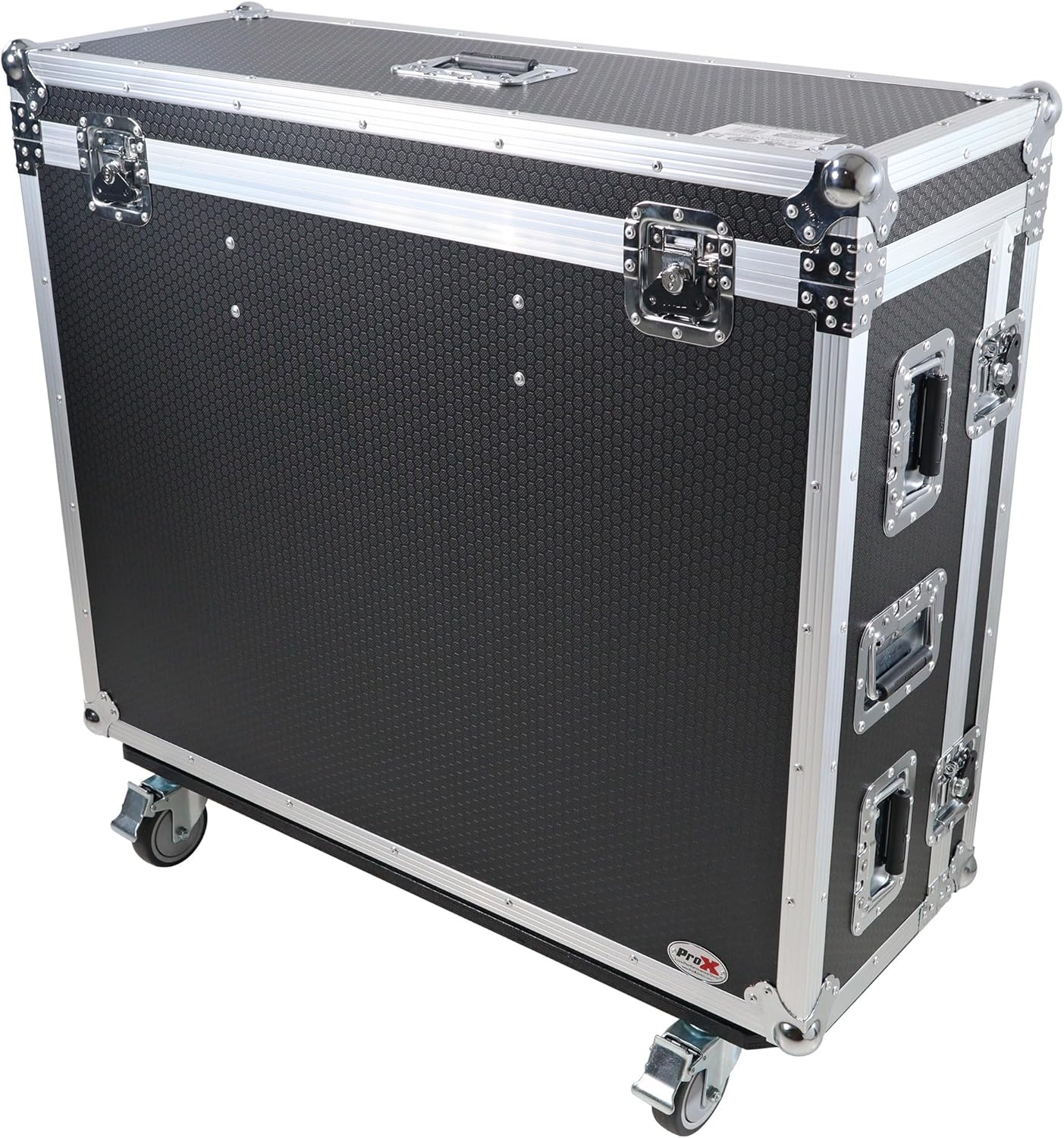 ProX XS-SI3UDHW ATA Digital Audio Mixer Case for Soundcraft SI Performer 3 Expression 3 Console with Doghouse compartment and Caster wheels