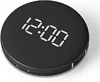 Despertador alto para adultos com sono pesado/crianças/adolescentes REACHER, despertador vibratório com agitador de cama para viagens, despertar com uma agitação para deficientes auditivos, surdos