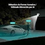 EZVIZ H9C 3K+3K Caméra Surveillance Wifi Extérieure à Double Objectif, 360° PTZ camera, Suivi Auto, Détection de Forme Humaine/Véhicule,Défense Active,Vision Nocturne Couleur 40M, Audio Bidirectionnel - 5