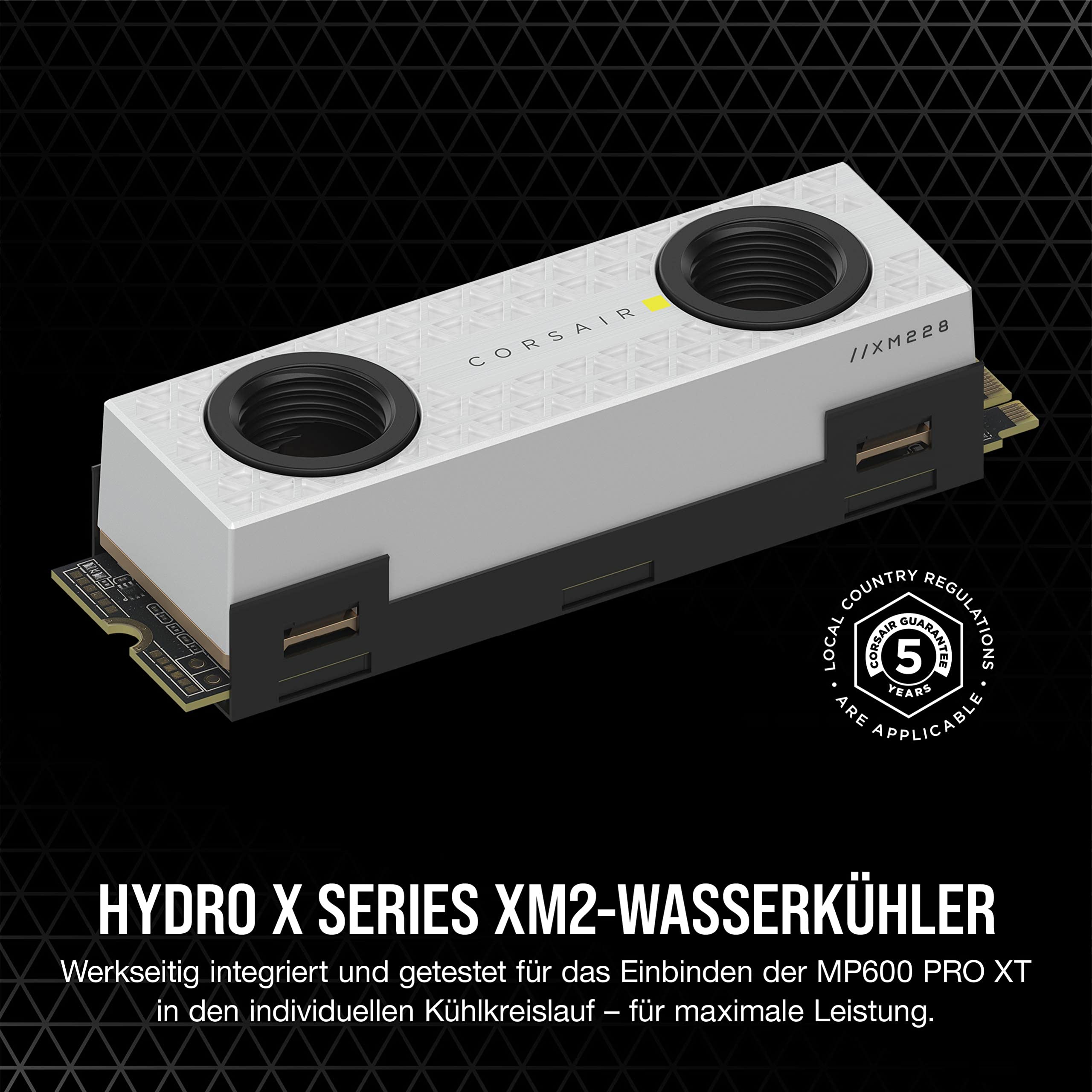 Corsair MP600 PRO XT 2TB Hydro X Edition Gen4 PCIe x4 NVMe M.2 SSD