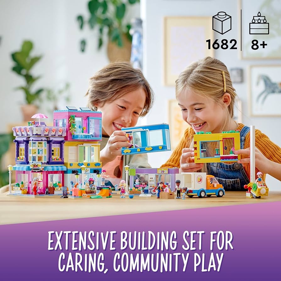 うーなページ Amazon.co.jp: LEGO フレンズ メインストリートビル ハート