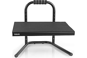 VIVO Ergonomic Adjustable Height Under Desk Foot Rest