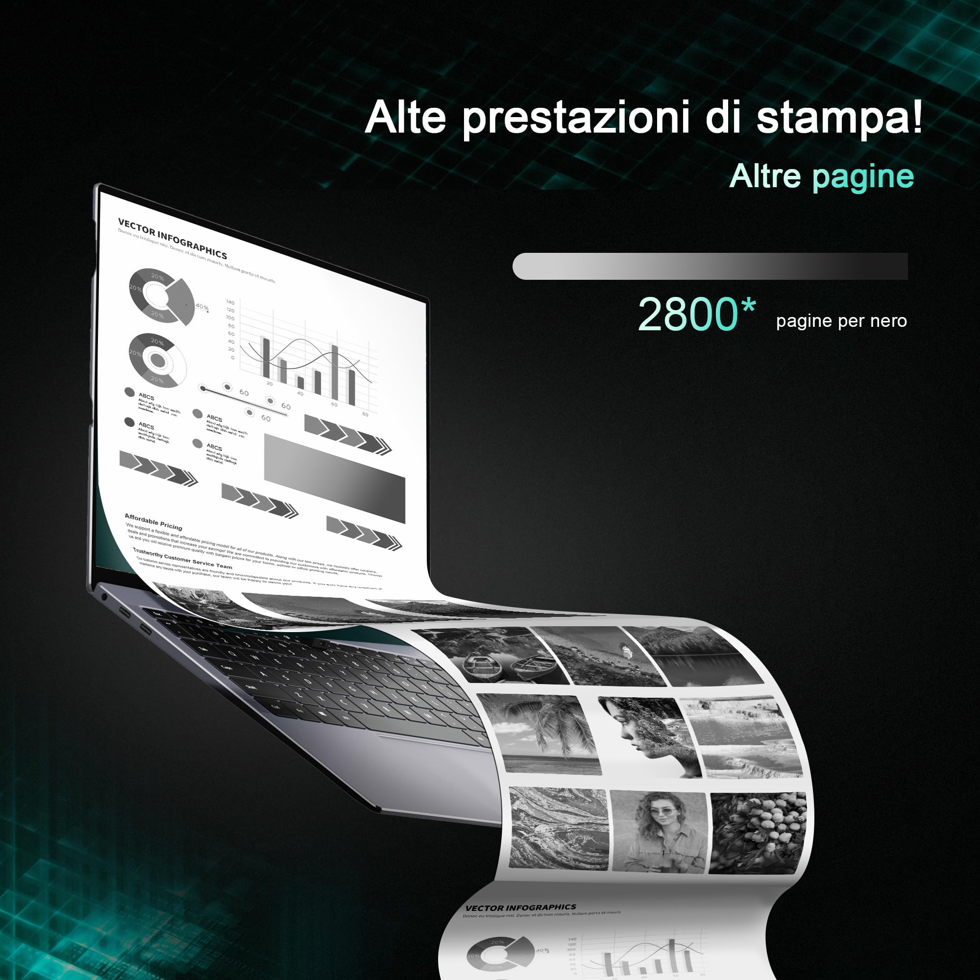 KUPYLM 94X CF294X Cartuccia toner Compatibile per HP 94A CF294A per hp laserjet pro mfp m148dw per LaserJet Pro M148fdw M149fdw M118dw M148 M149 Alto rendimento 2800 Pagine (2 Nero)