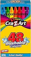 Vista 9 de Cra-Z-Art Crayones lavables, paquete a granel, 24 unidades, 6 paquetes de crayones, suministros escolares a granel para el aula, artículos