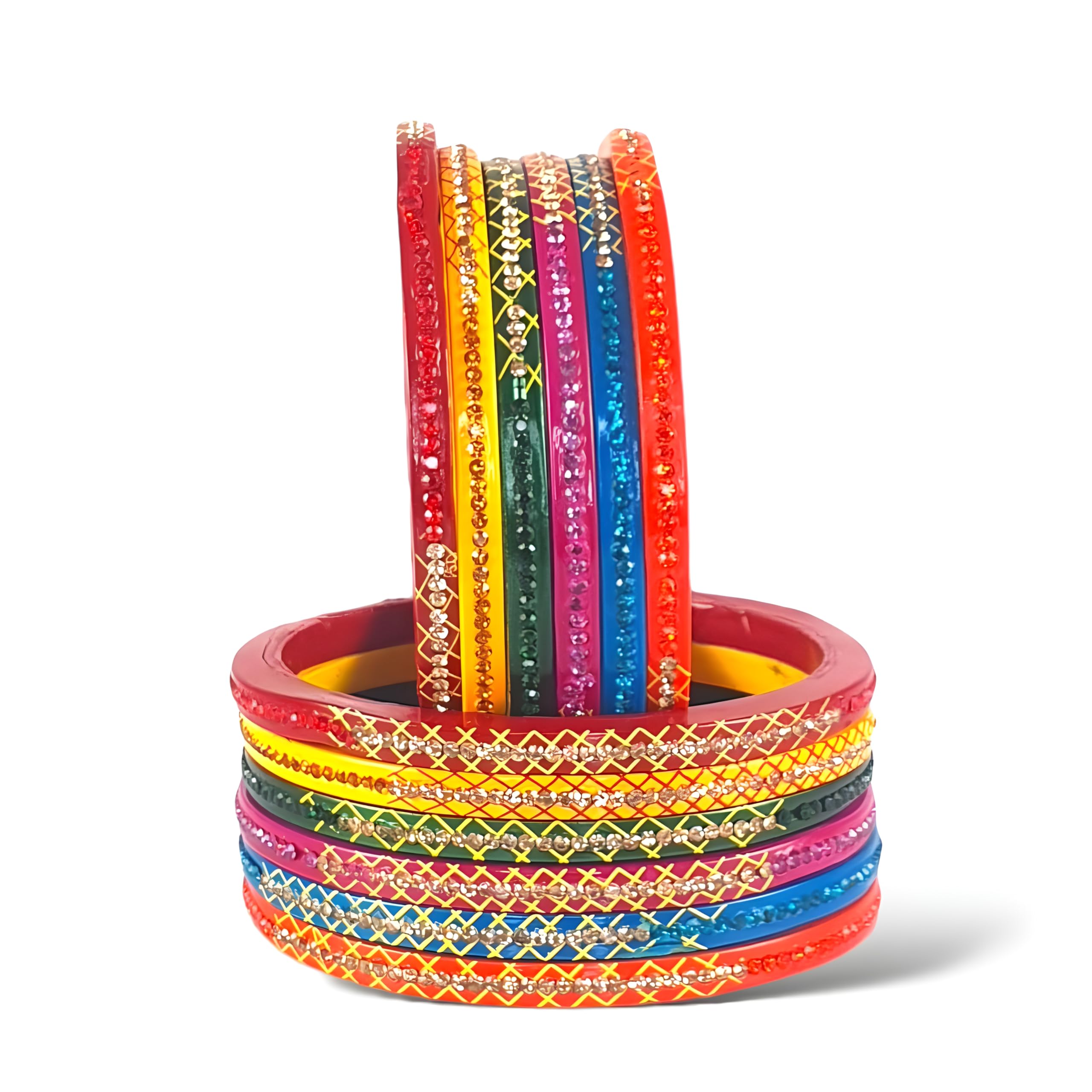 See full amazon price history chart for Praavya Traditional Rajasthani Multicolor Lac Bangle Set for Women and Girls (Set of 12) (2.4) Praavya Traditional Rajasthani Multicolor Lac Bangle Set for Women and Girls (Set of 12) (2.4) (B0BG364XTB) Amazon Price History, Amazon Price Tracker