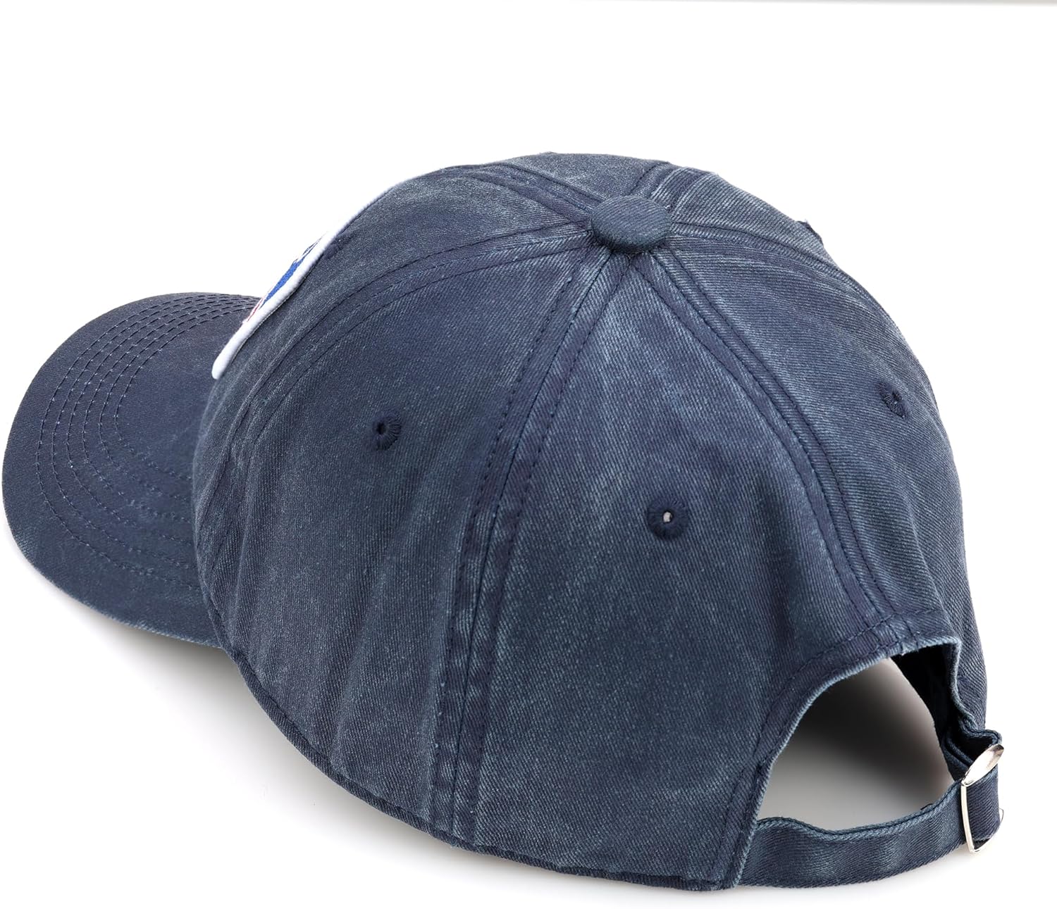 Ford Trucks Logo Embroidered Patch Premium Chino Low Profile Twill Hat | Baseball Cap for Men Navy