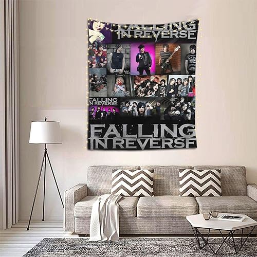 Miniatura 5 de Tapiz con temática de caída, para colgar en la pared, póster de arte para el hogar, para dormitorio, sala de estar, 60 x 51 pulgadas