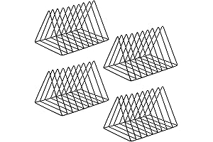Efficient Storage for Classrooms: 4-Pack Triangle File Organizers