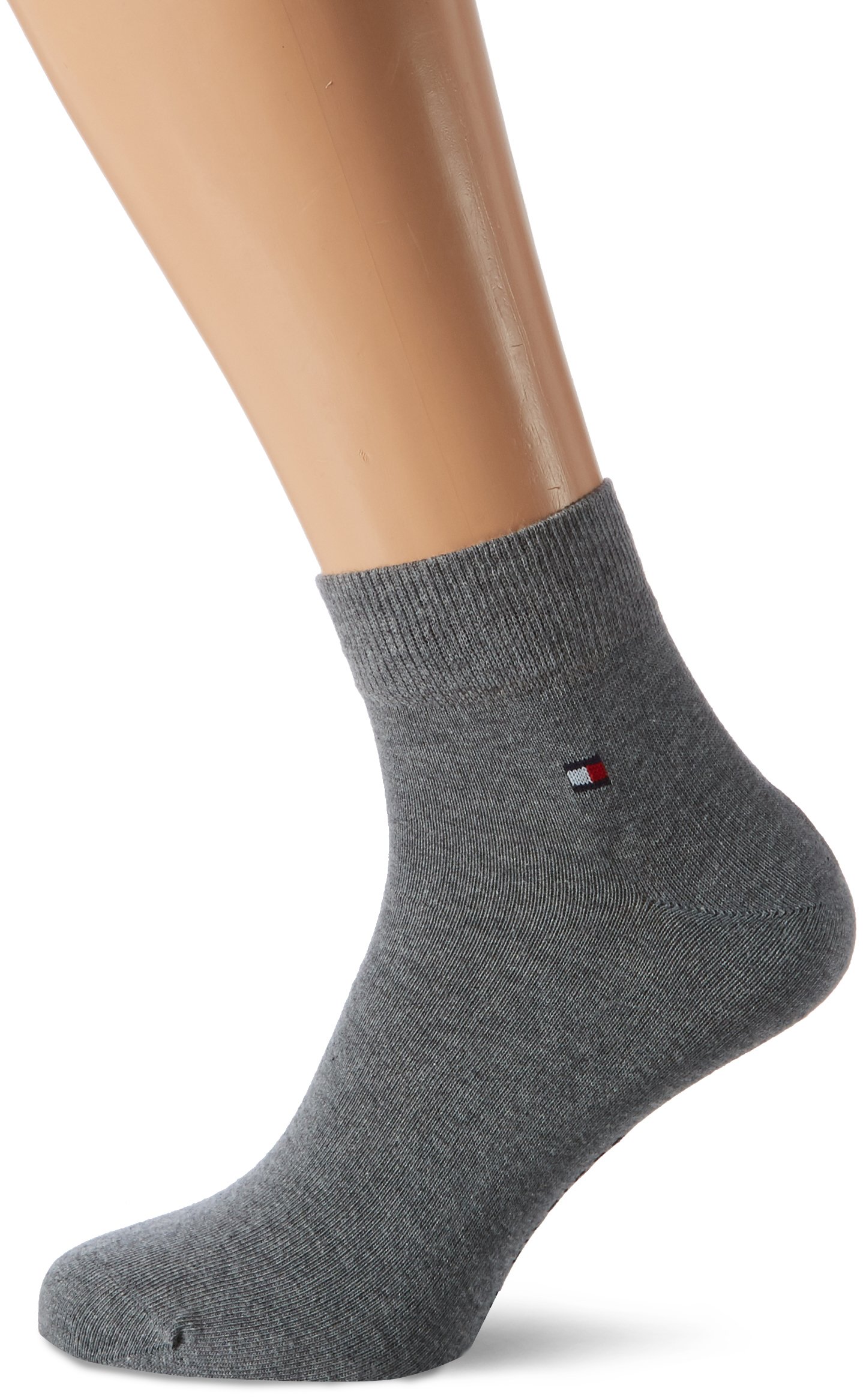 Tommy Hilfiger Quarter, Calzini Uomo, Grigio, 47-49 - 4