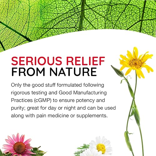 Miniatura 5 de MediNatura T-Relief - Gel de árnica extra fuerte + 12 activos naturales para aliviar el dolor de espalda, dolor de articulaciones, dolores