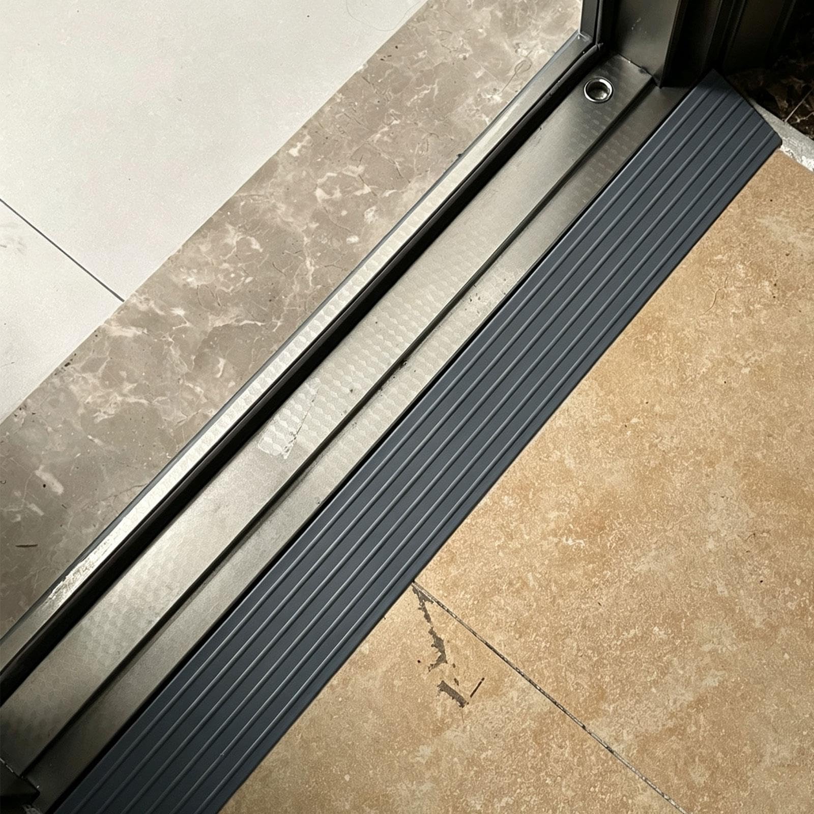 Rampa Acceso Silla Ruedas Plástico PVC Rampa Acera Portátil Rampai