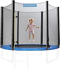 Monzana® Trampoline Protection Net Diameter 183 244 305 366 427 cm 6-8 Poles Trampoline Net Replacement Net