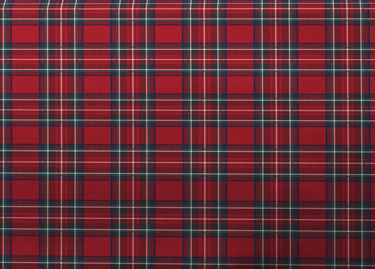 BIANCHERIAWEB Telo Arredo Copritutto Multiuso Salvadivano in 100% Cotone Scozzese Kilt Matrimoniale Kilt