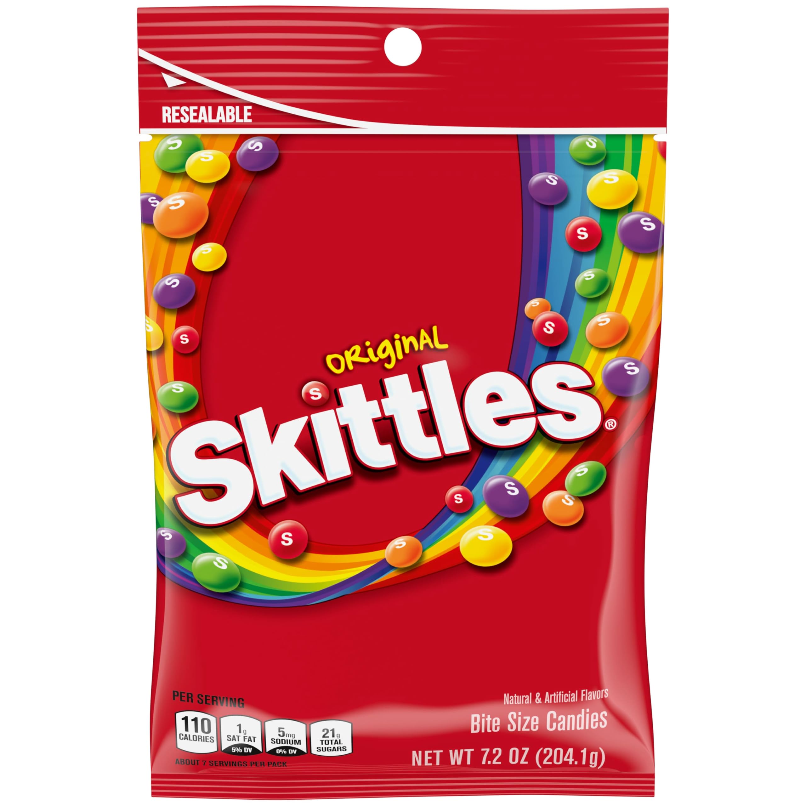 Skittles Original, 7.2 Ounce
