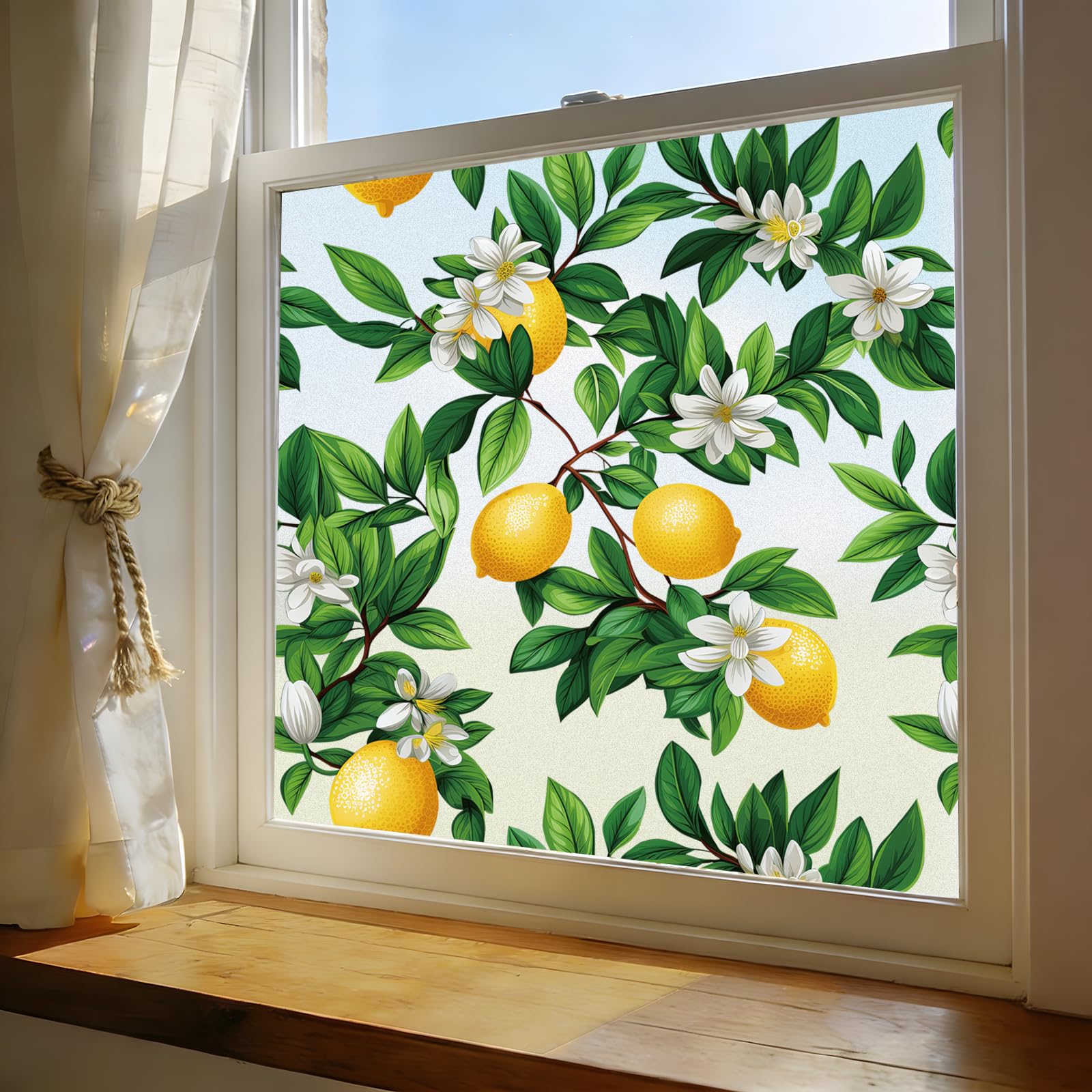 Photo 1 of ***FACTORY SEALED***GOODKIKY Window Film, Frosted Privacy, One Way Tint, UV Block, Heat Insulation, Anti-Glare, Static Cling, Renter Friendly for Home Bathroom Door
