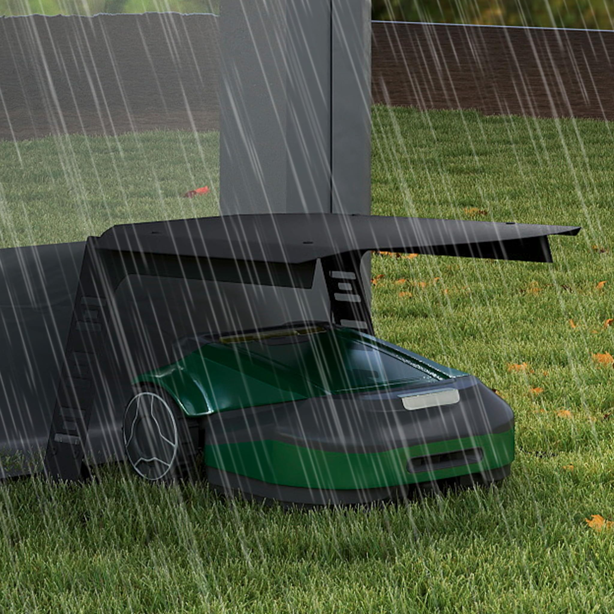 Aufun Garage per robot tosaerba, tettoia per robot tosaerba, garage per tosaerba, giardino e protezione dalle intemperie