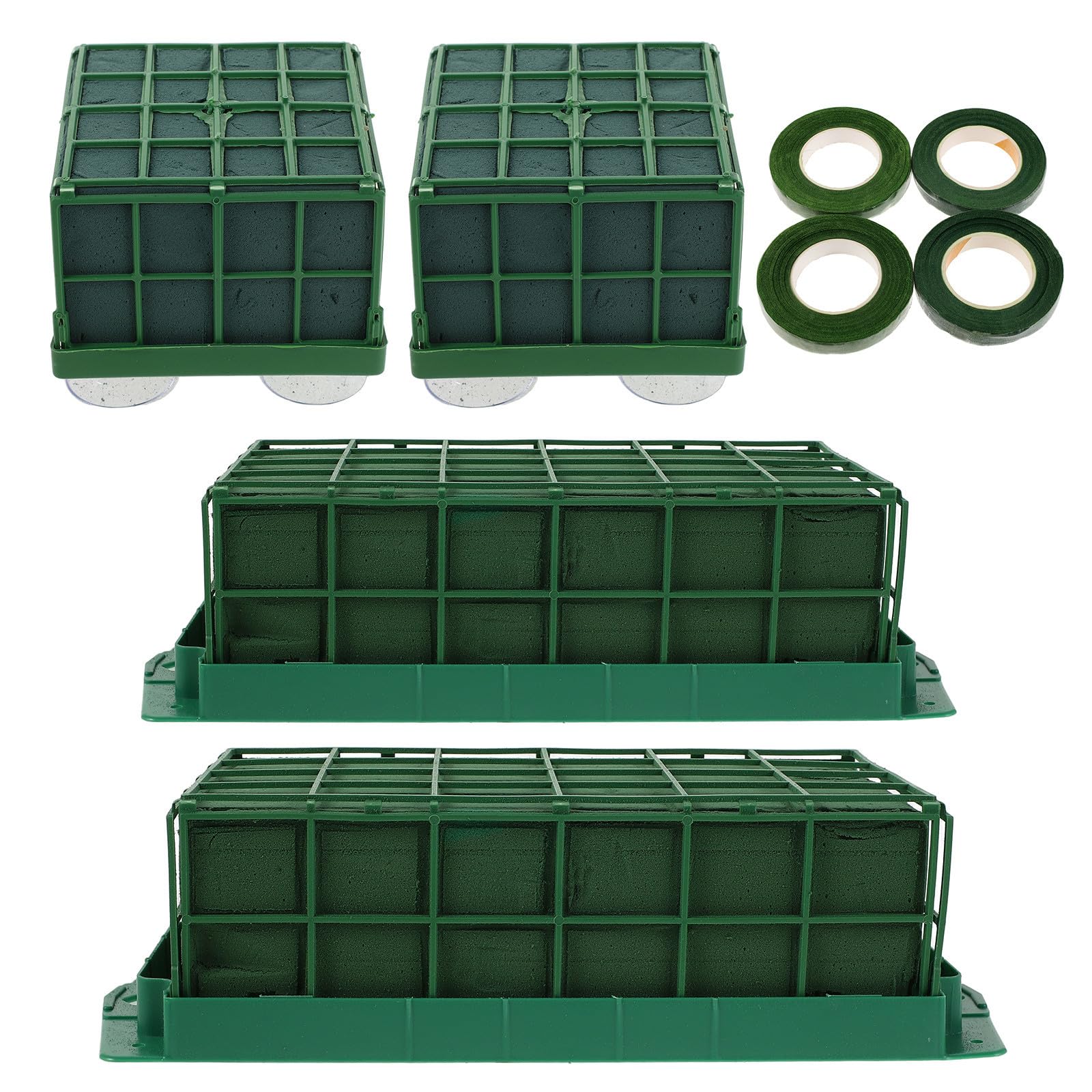 Bloc de mousse de fleur vert rectangulaire pour fleur artificielle