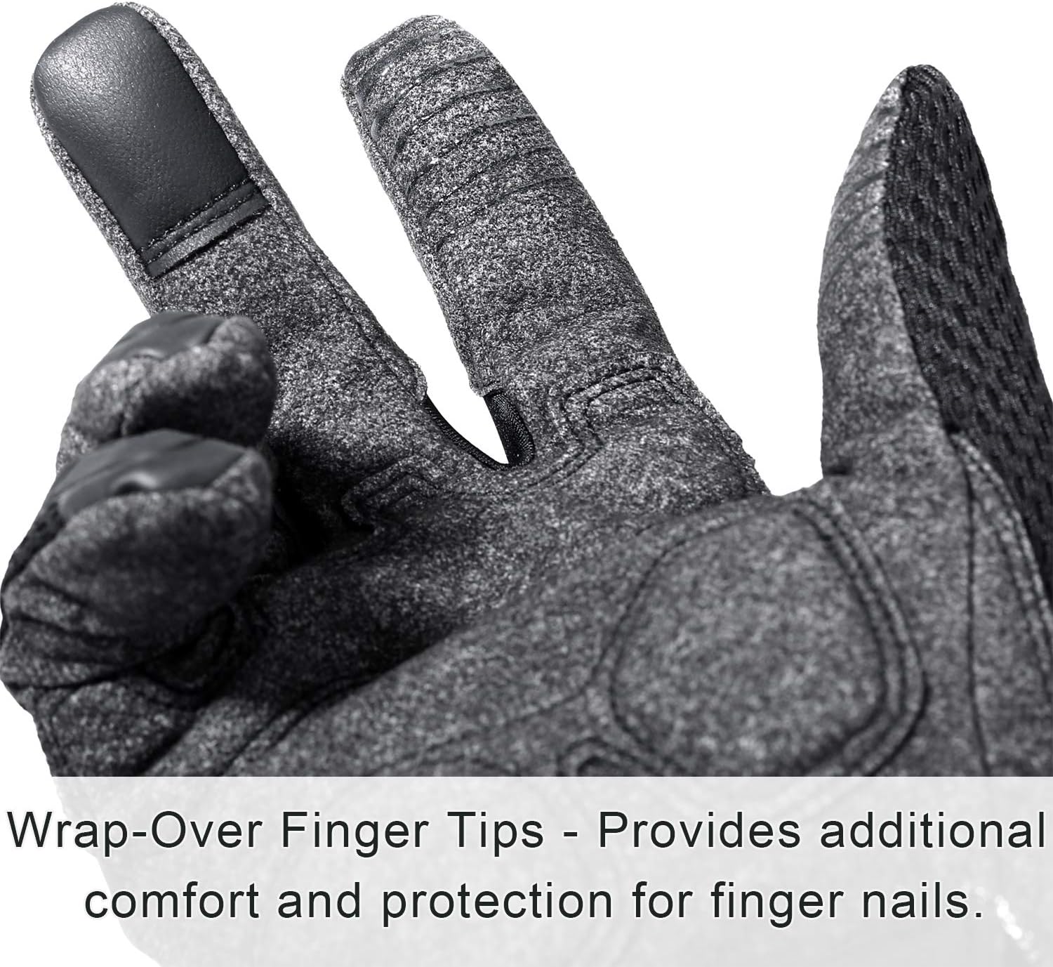 AXBXCX Touch Screen Full Finger Motorcycle Gloves : Automotive