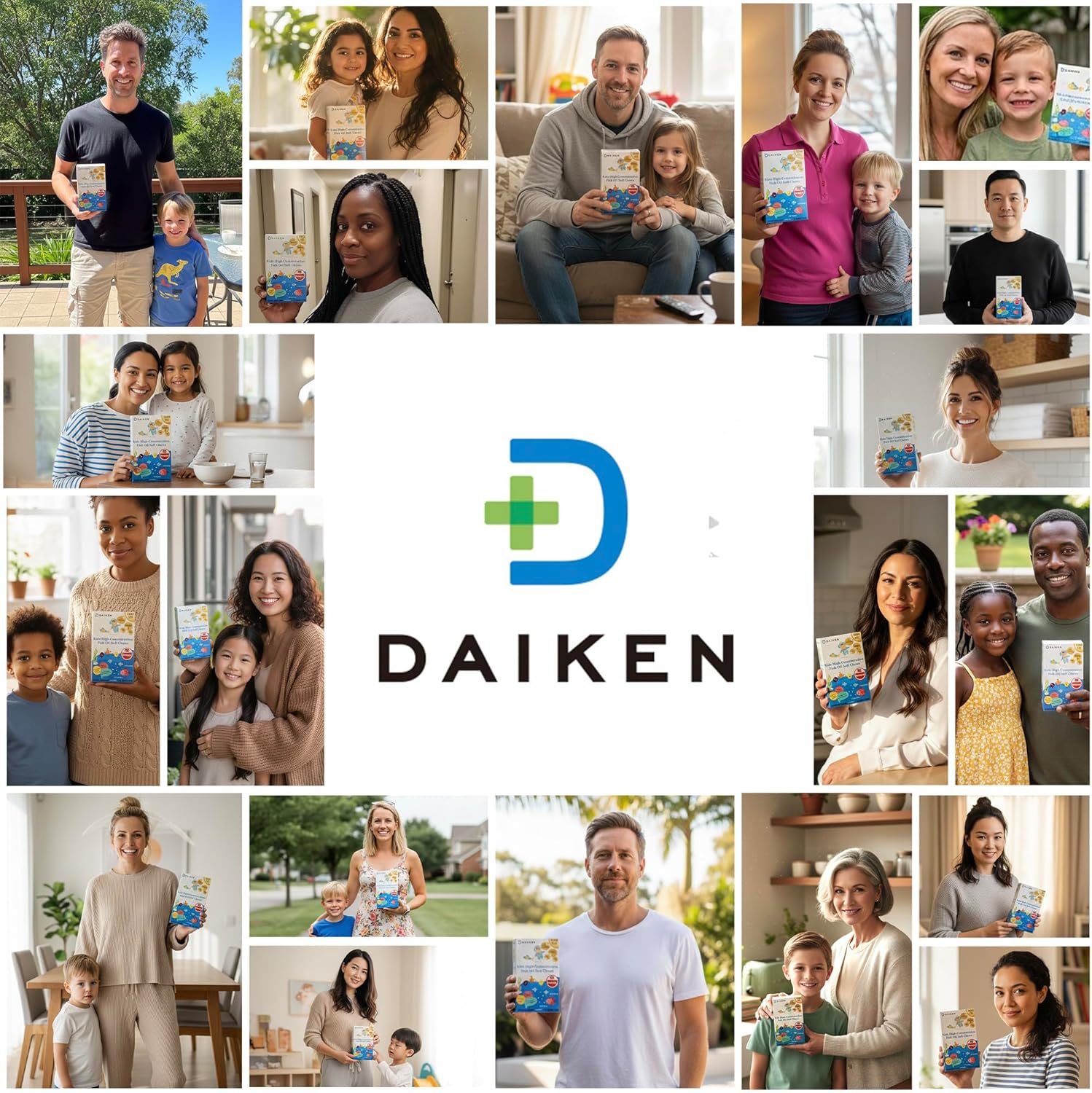 DAIKEN Kids High-Concentration Omega-3 Fish Oil Gummies, No Sugar Added, Individually Wrapped, 300 mg Omega-3 (DHA & EPA) with Vitamin D3, 30 Count, Tropical Fruit Flavor, Norwegian Sourced - Image 7