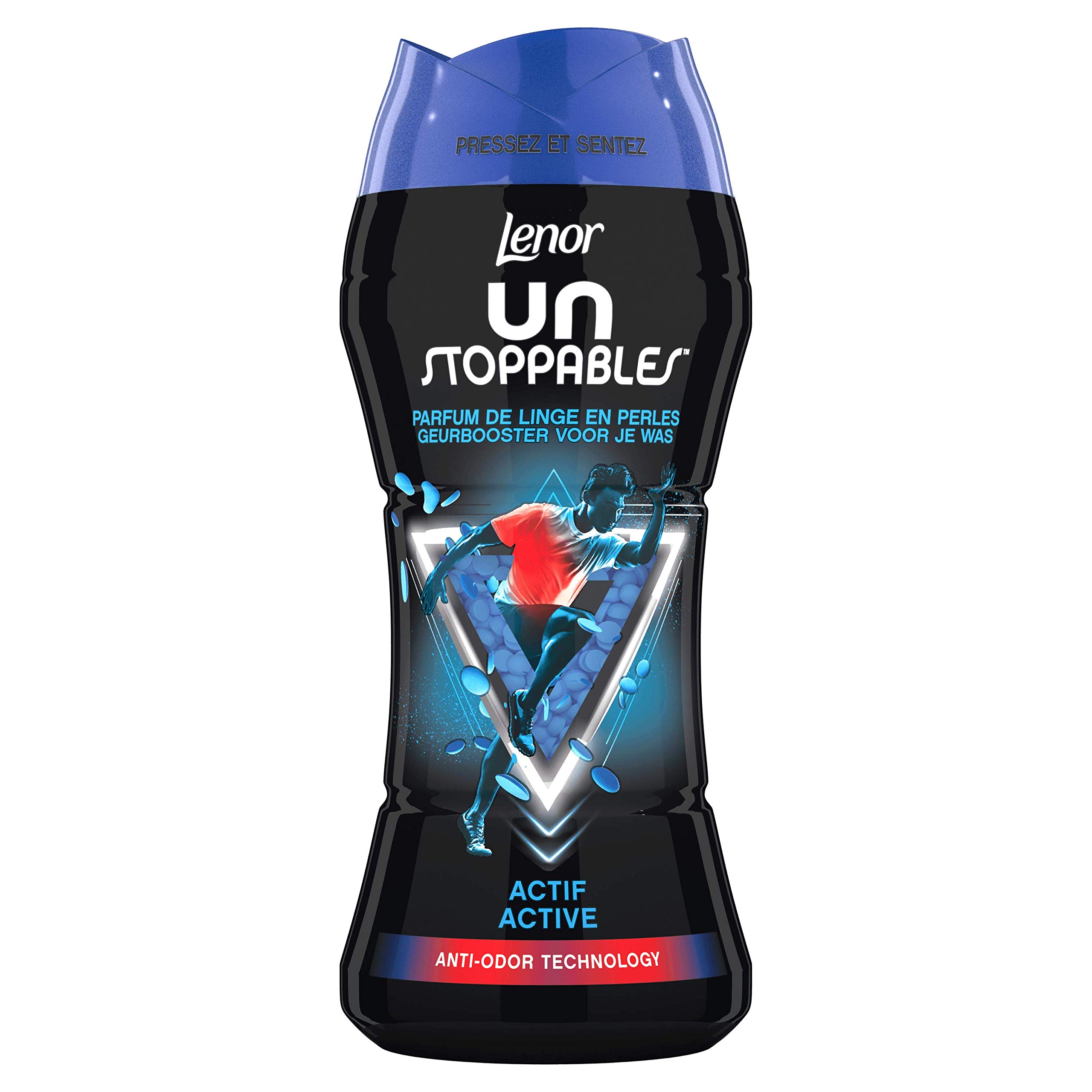 Lenor Unstoppables - Perfume para ropa en perlas; lote de 3