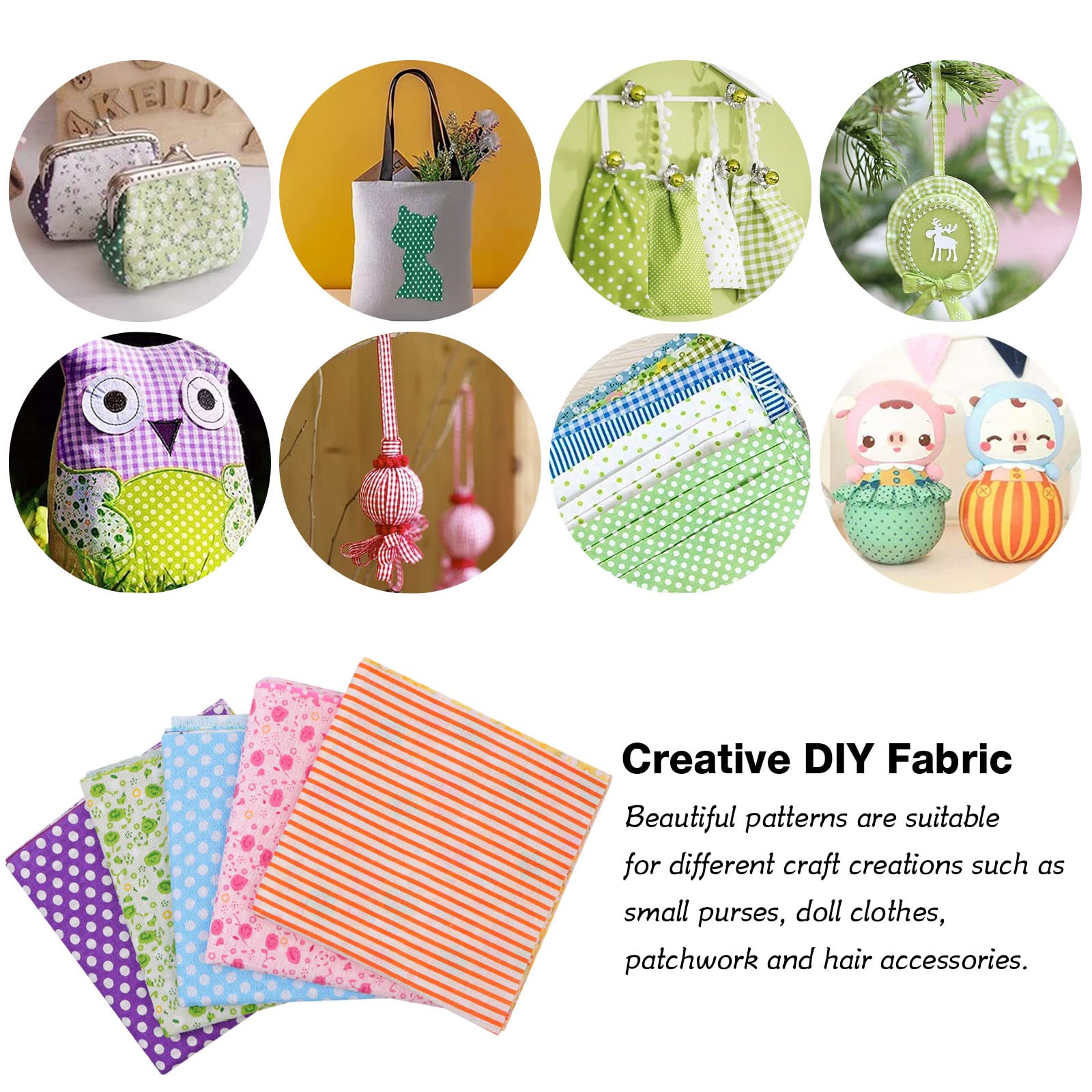 Lot De 20 Carrés De Tissu En Coton Blanc Naturel Prédécoupés Pour