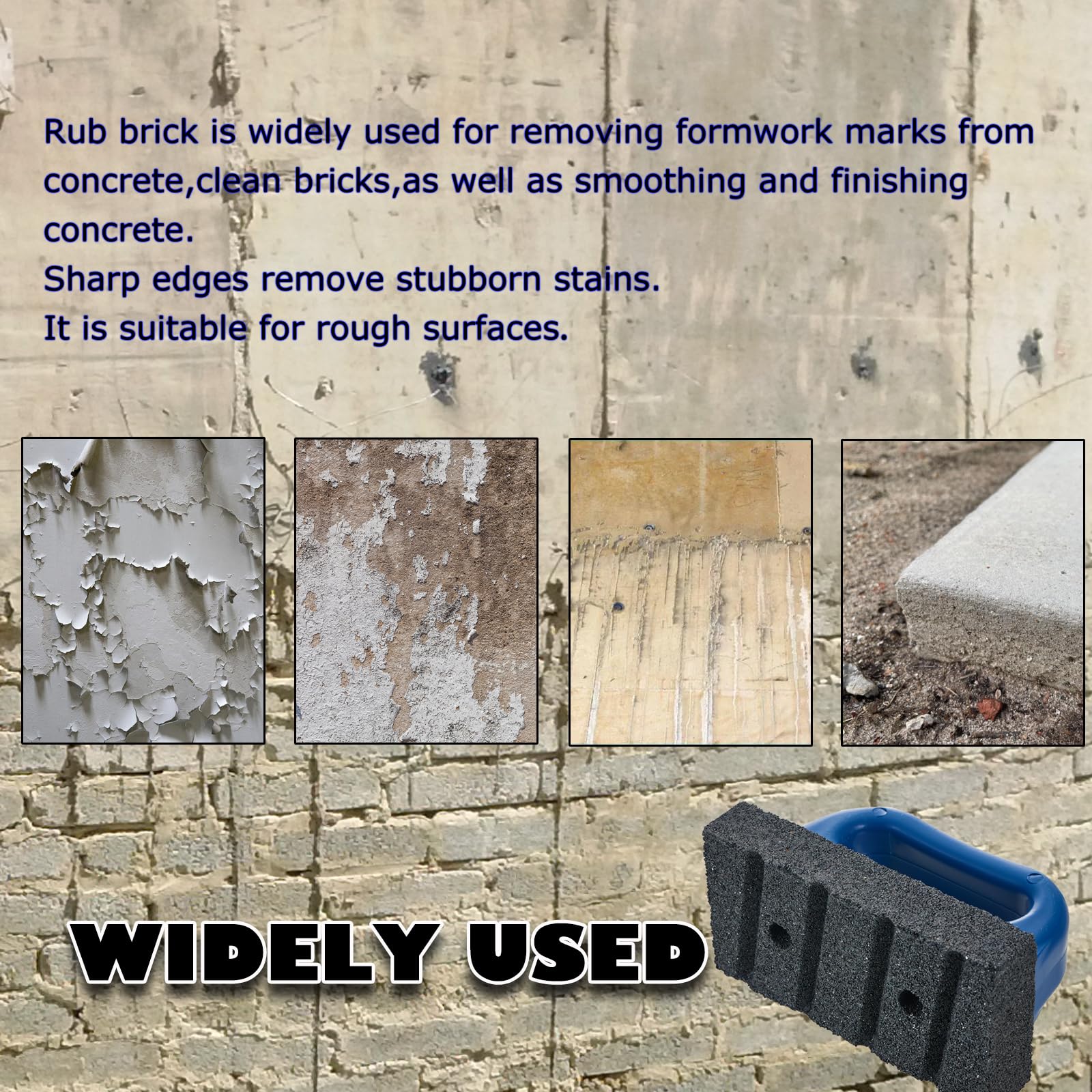 Rub Brick Abrasive Blocks - 20 Grit -4